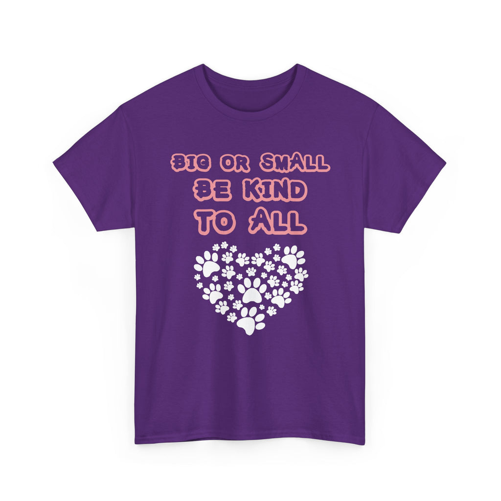 Be Kind to All T-Shirt | Unisex Heavy Cotton Tee | Positive Vibes Apparel, Casual Wear, Gift for Friends, Kindness Awareness