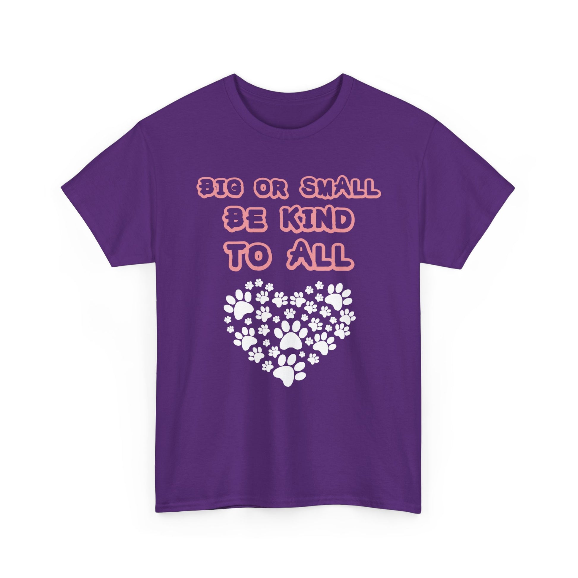 Be Kind to All T-Shirt | Unisex Heavy Cotton Tee | Positive Vibes Apparel, Casual Wear, Gift for Friends, Kindness Awareness