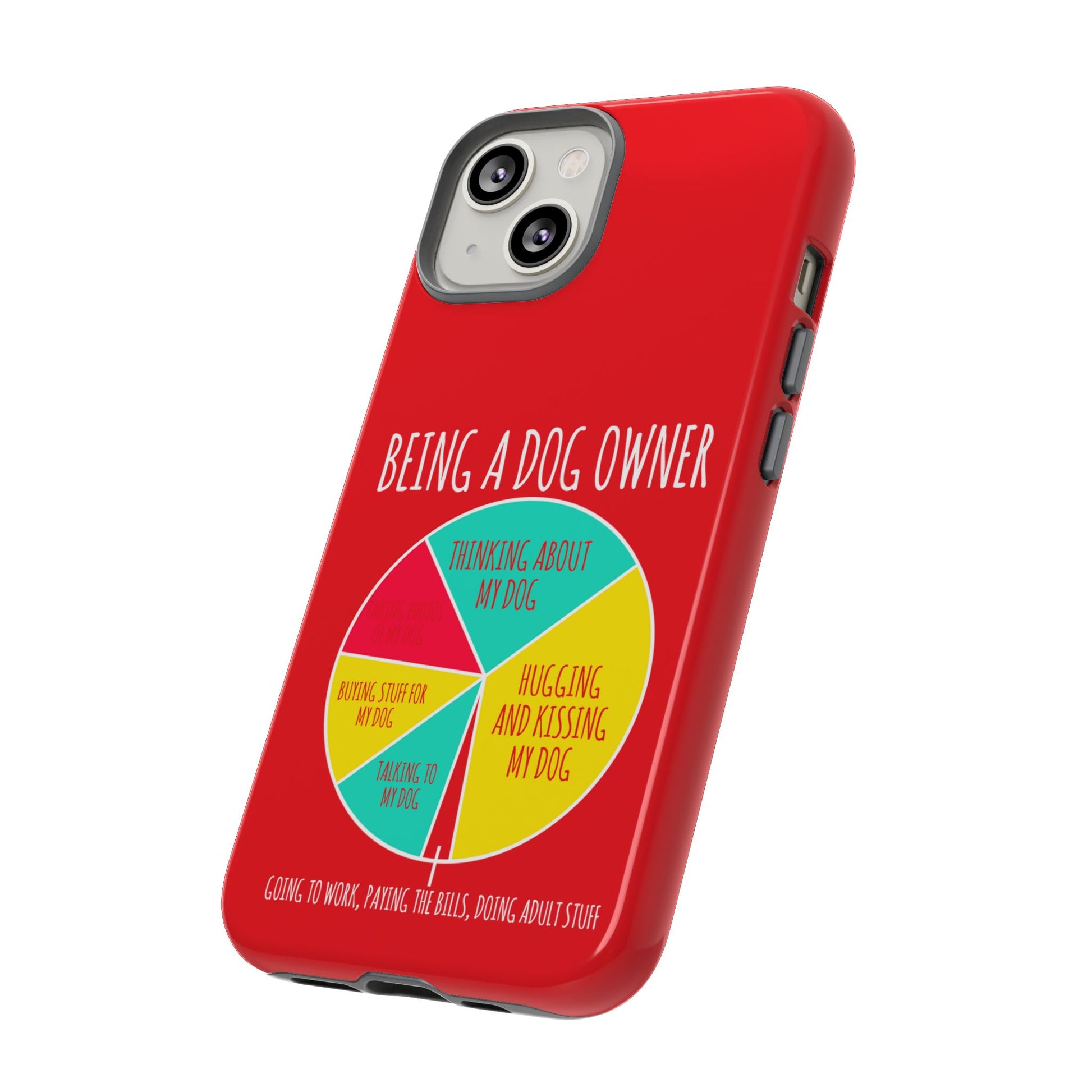 Dog Owner Phone Case - Being a Dog Owner Gift, Cute Dog Lover Accessory, Pet Owner Presents, Fun Dog Owner Humor
