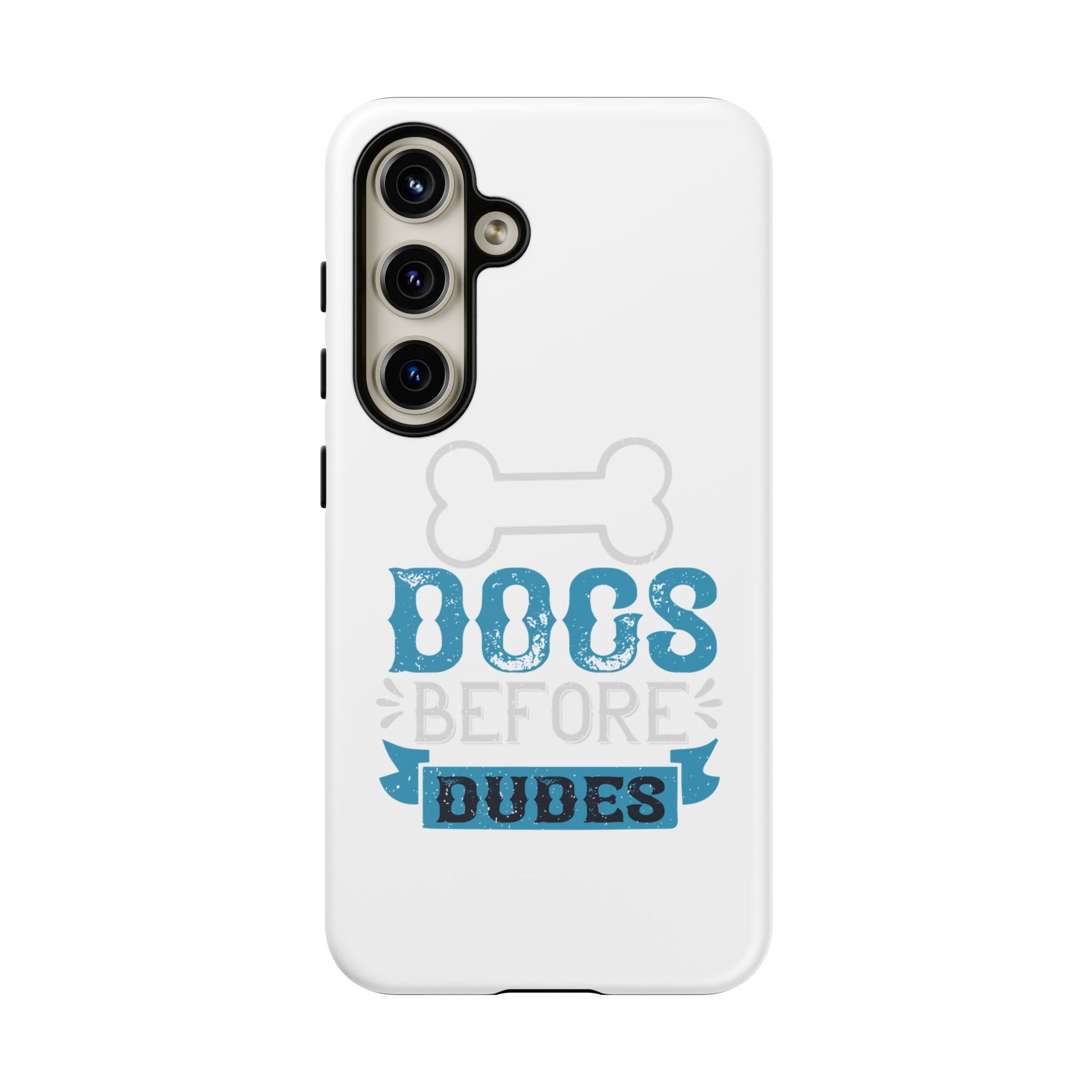 Dog Lover Phone Case, Dogs Before Dudes, Puppy Gift, Pet Parent Accessory, Cute Dog iPhone Cover, Durable Tough Case