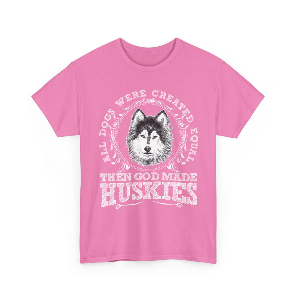Siberian Husky Graphic Tee, Unisex Cotton T-Shirt, Dog Lover Gift, Animal Shirt, Casual Wear, Pet Owner Apparel