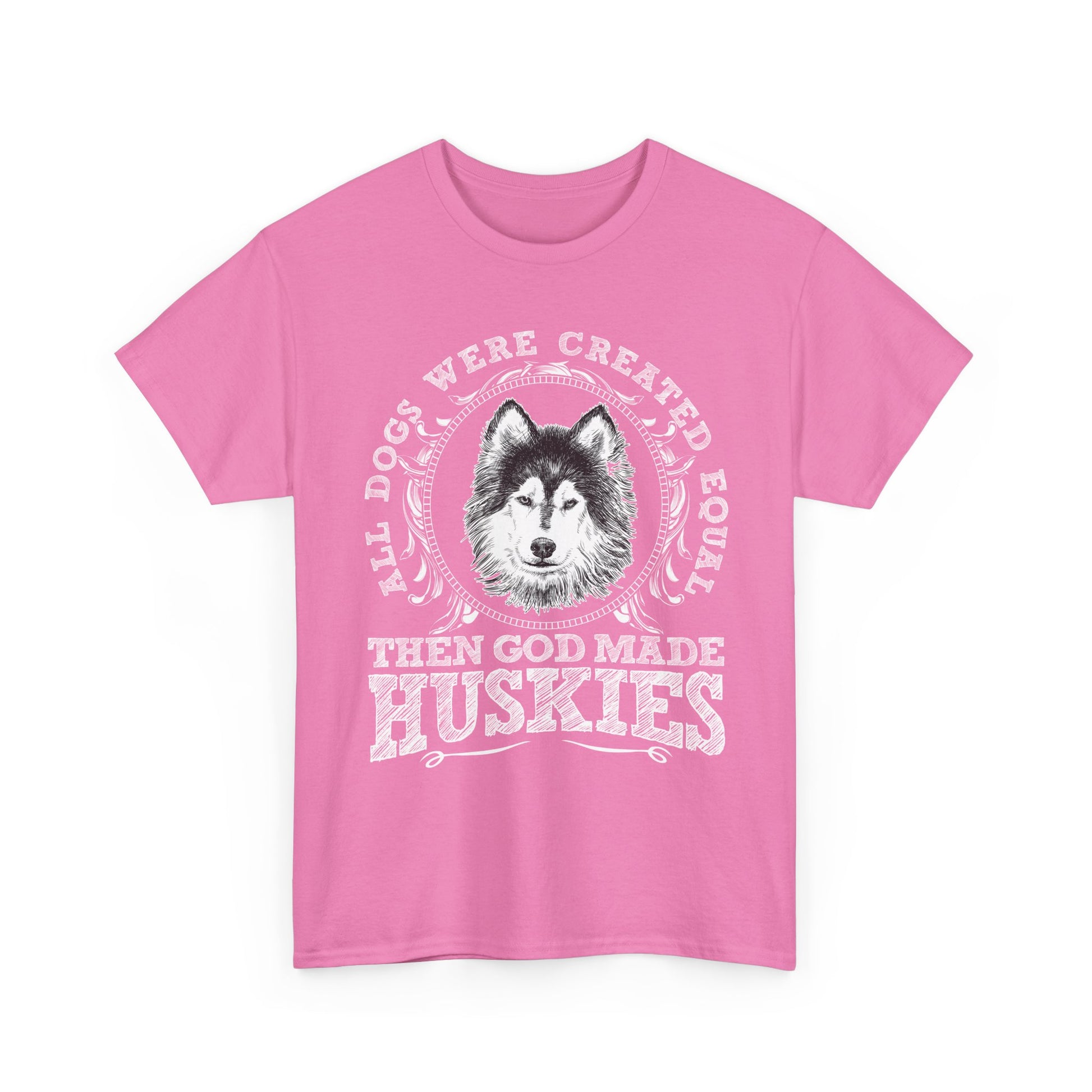 Siberian Husky Graphic Tee, Unisex Cotton T-Shirt, Dog Lover Gift, Animal Shirt, Casual Wear, Pet Owner Apparel