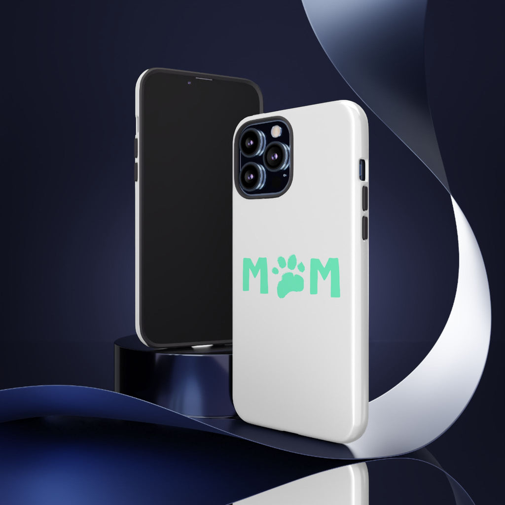 Personalized Tough Phone Cases for Moms, Pet Lover Gifts, Cute Phone Accessories, Customizable Pet Paw Designs, Mother's Day Gift