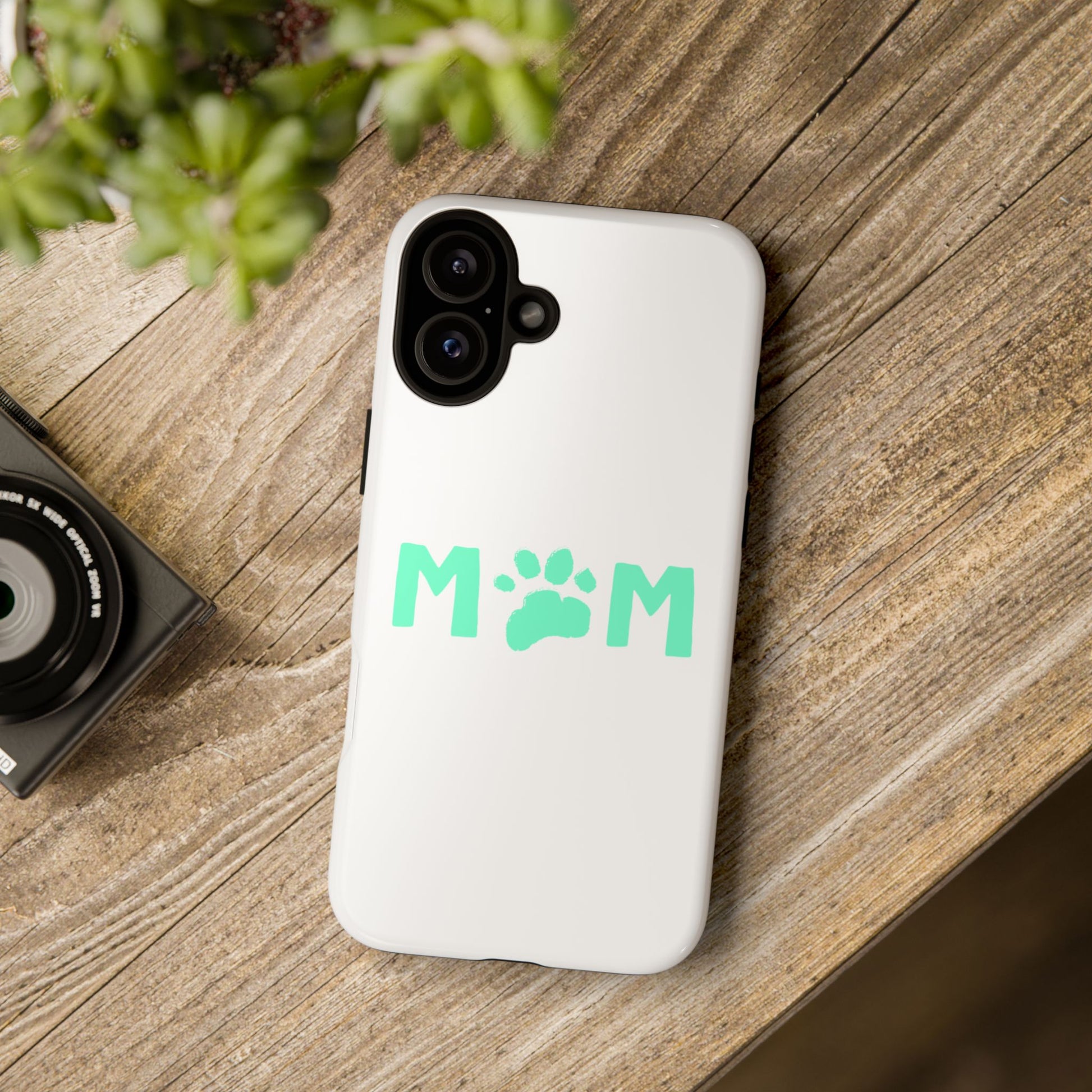 Personalized Tough Phone Cases for Moms, Pet Lover Gifts, Cute Phone Accessories, Customizable Pet Paw Designs, Mother's Day Gift