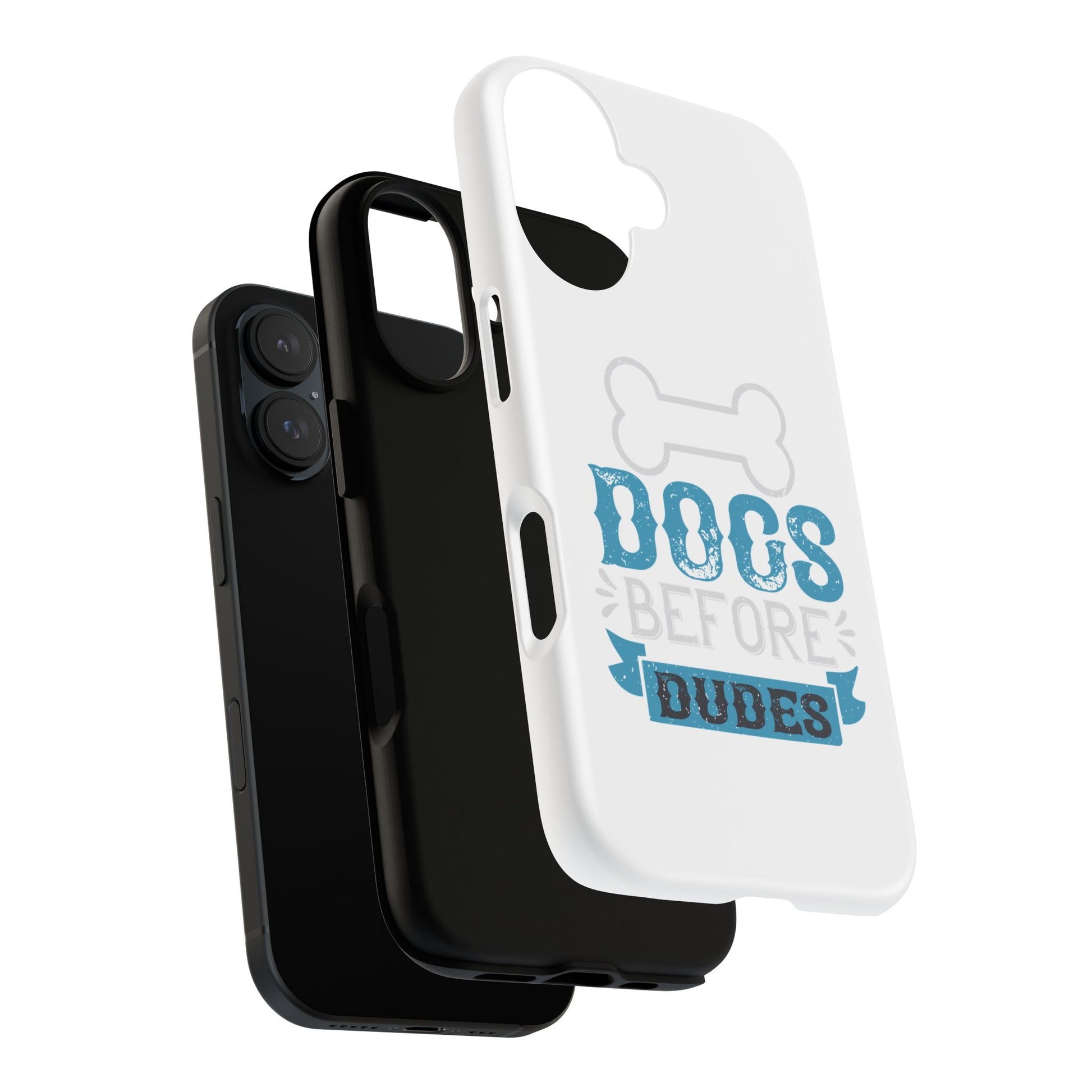 Dog Lover Phone Case, Dogs Before Dudes, Puppy Gift, Pet Parent Accessory, Cute Dog iPhone Cover, Durable Tough Case