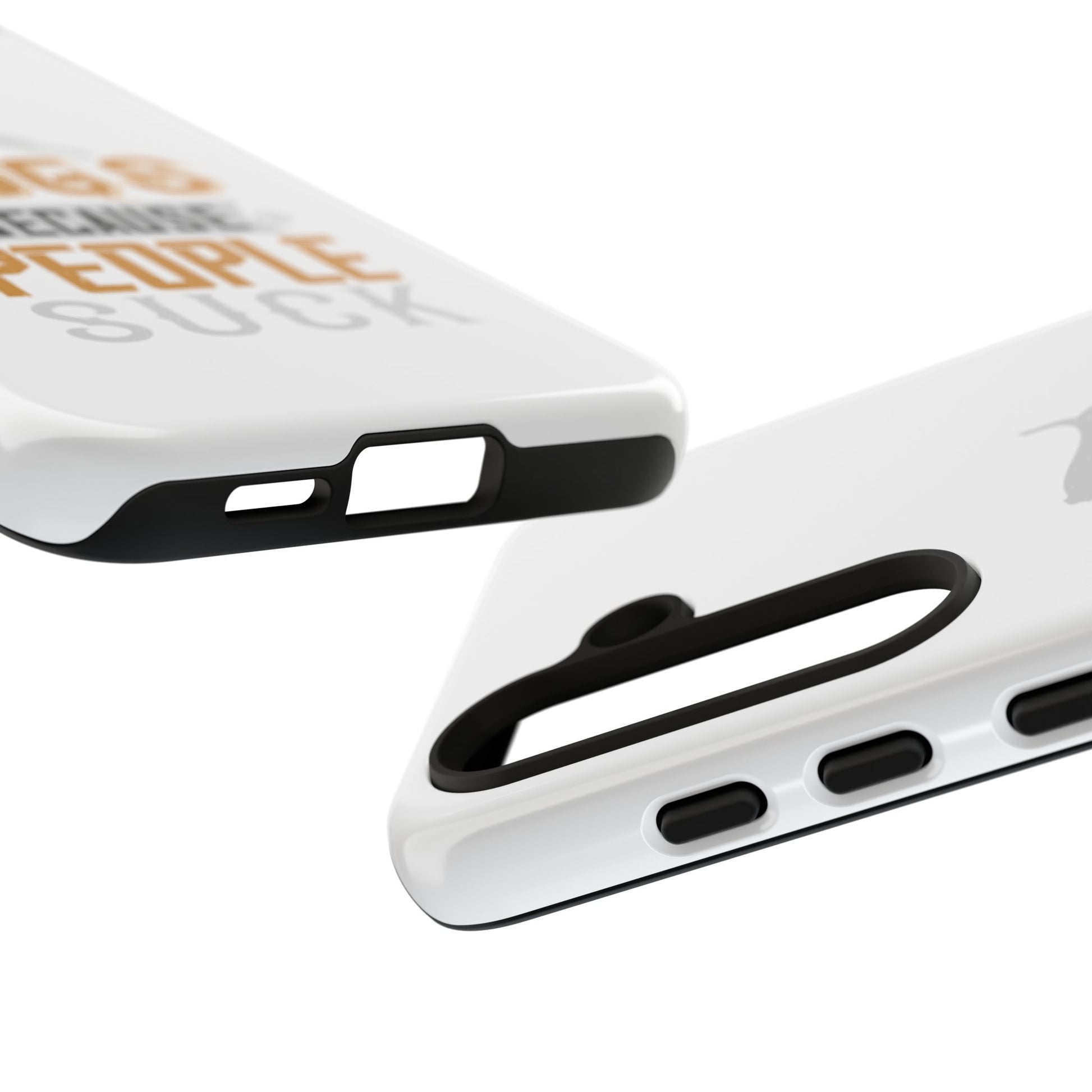 Funny Dog Lover Phone Case - Dogs Because People Suck, Pet Owner Gift, Dog Mom Tees, Unique Gift for Dog Lovers, Humorous Pet Accessories