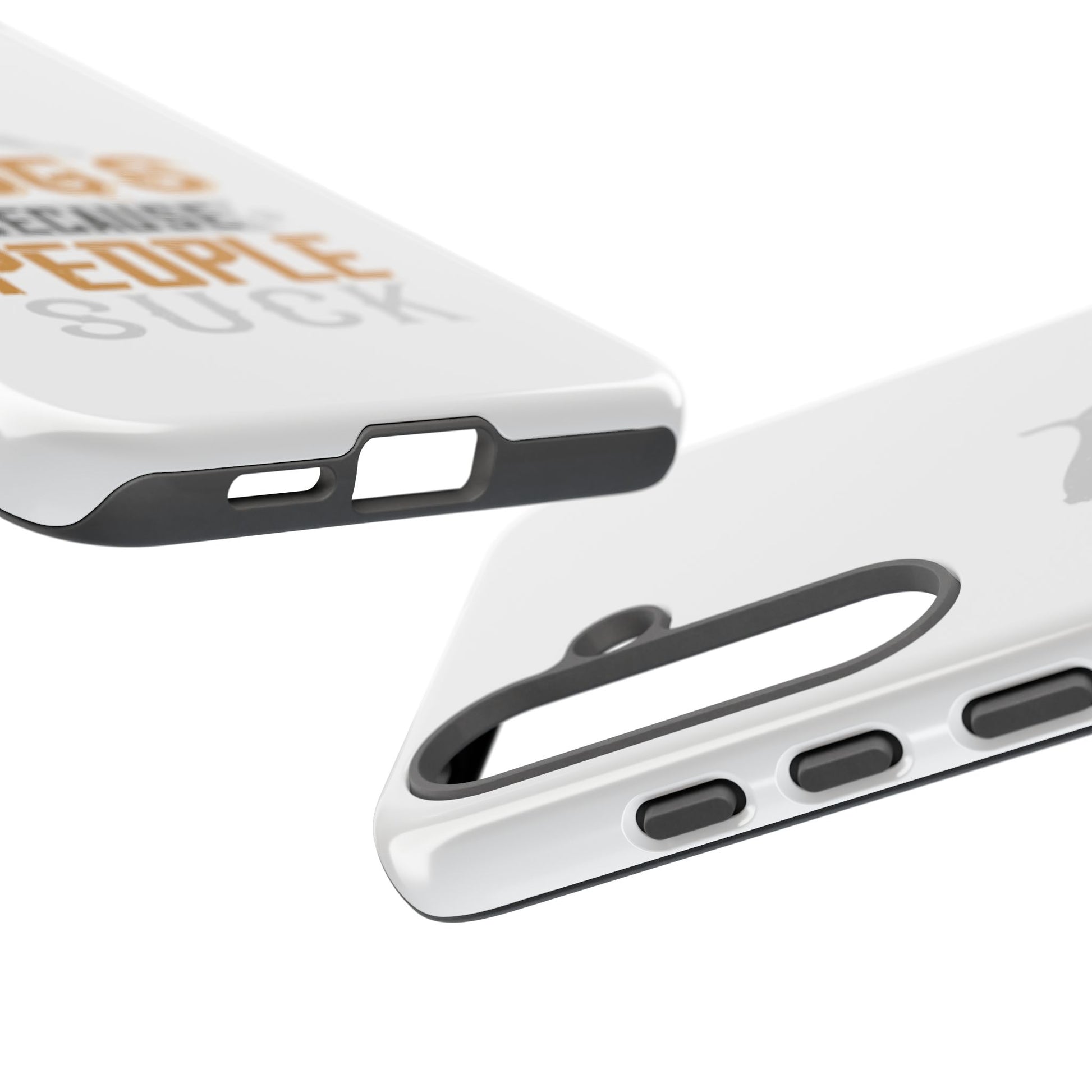 Funny Dog Lover Phone Case - Dogs Because People Suck, Pet Owner Gift, Dog Mom Tees, Unique Gift for Dog Lovers, Humorous Pet Accessories
