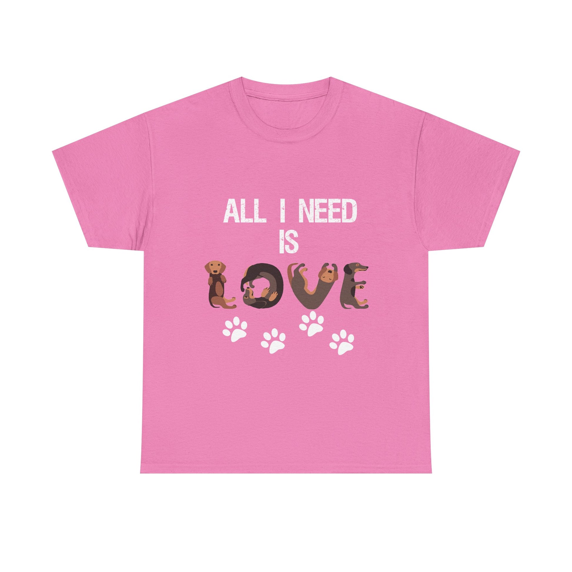 Cute Pet Lover T-Shirt, Love Graphic Tee, Dog Mom Gift, Animal Lover Shirt, Perfect for Casual Wear, Gifts for Pet Owners