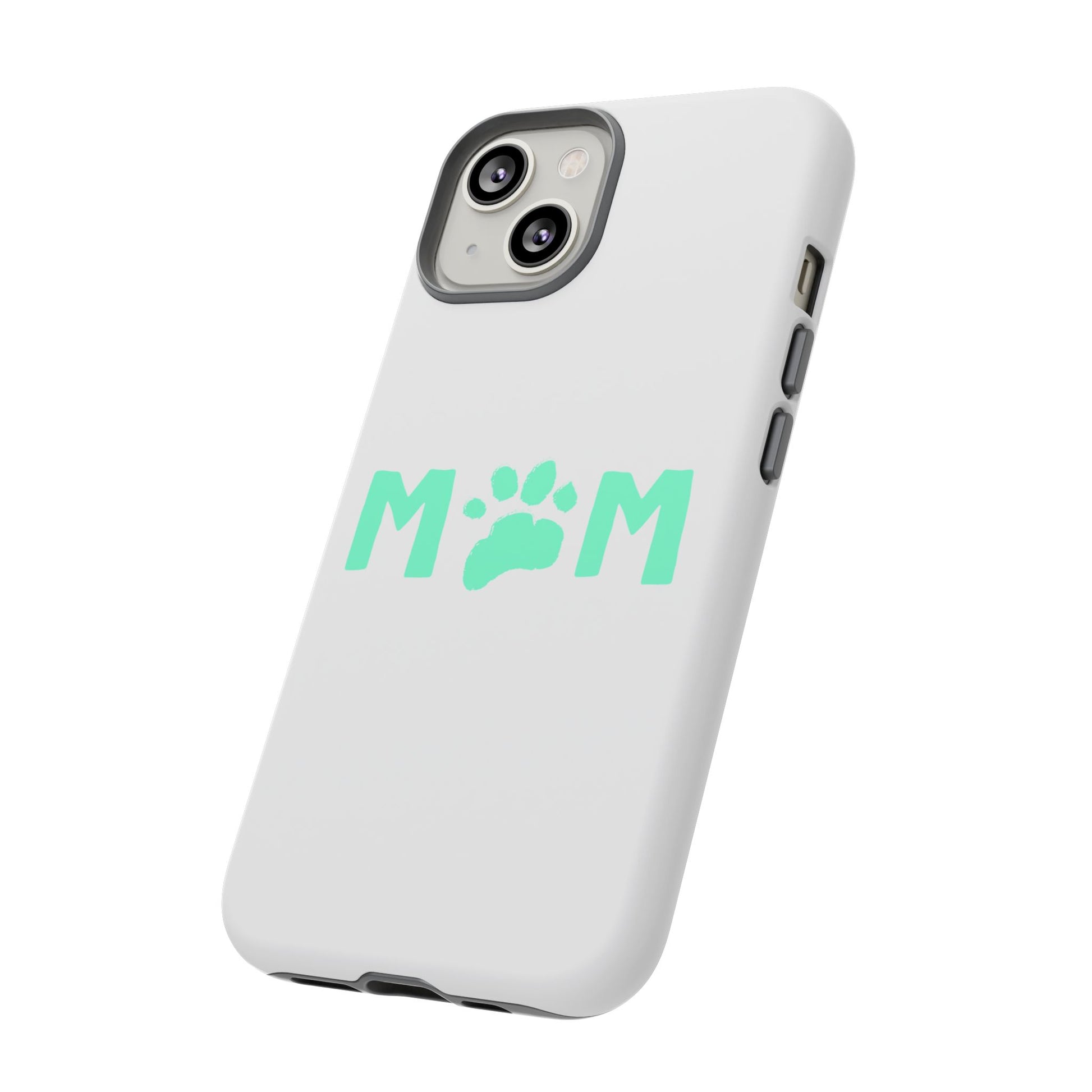 Personalized Tough Phone Cases for Moms, Pet Lover Gifts, Cute Phone Accessories, Customizable Pet Paw Designs, Mother's Day Gift