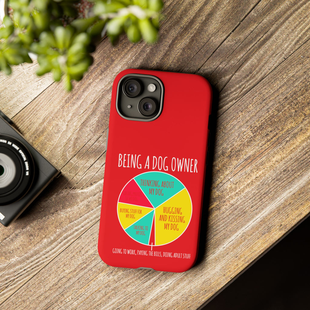 Dog Owner Phone Case - Being a Dog Owner Gift, Cute Dog Lover Accessory, Pet Owner Presents, Fun Dog Owner Humor