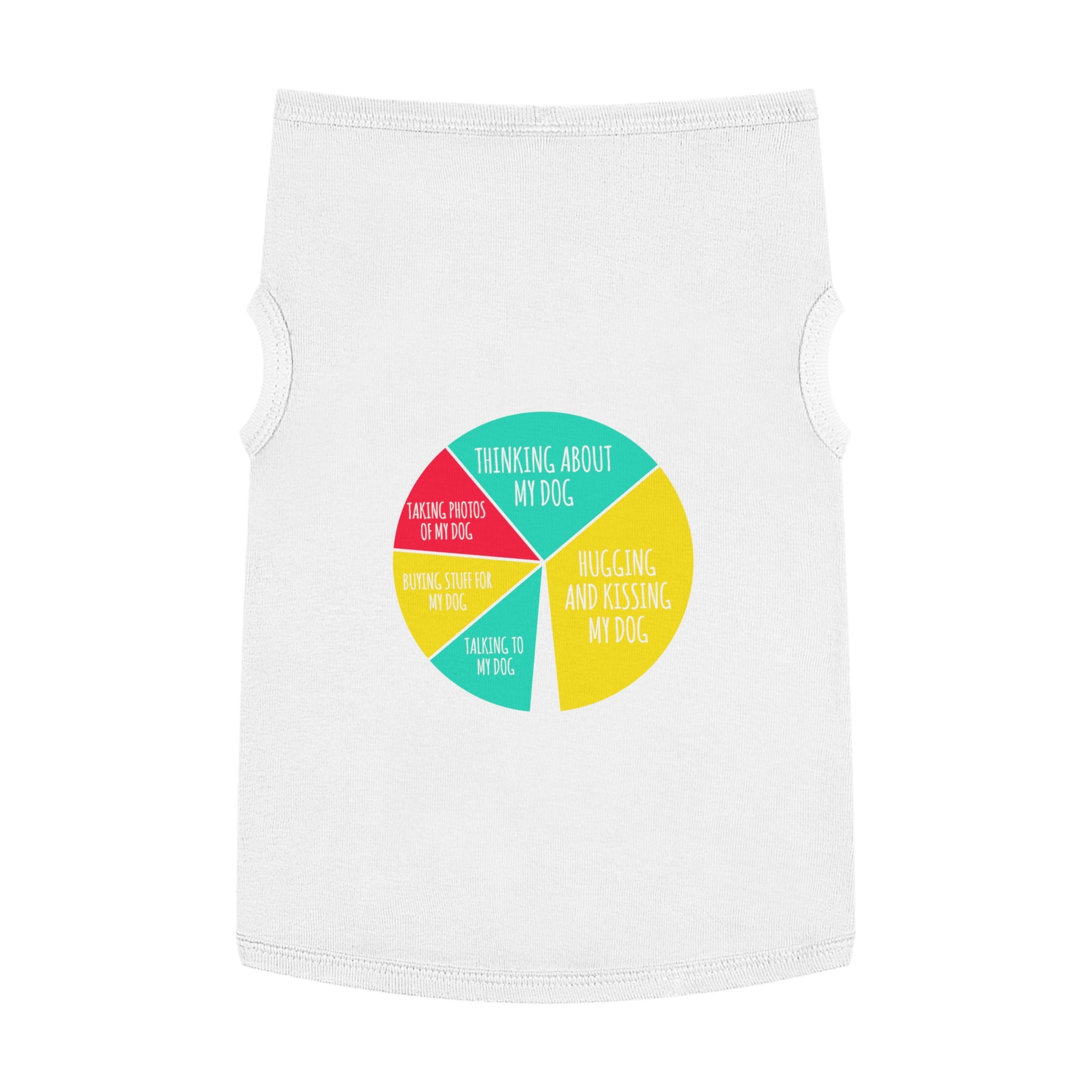 Humorous Dog Owner Pet Tank Top, Funny Pet Apparel for Dog Lovers, Cute Dog Gifts, Pet Clothing for All Occasions