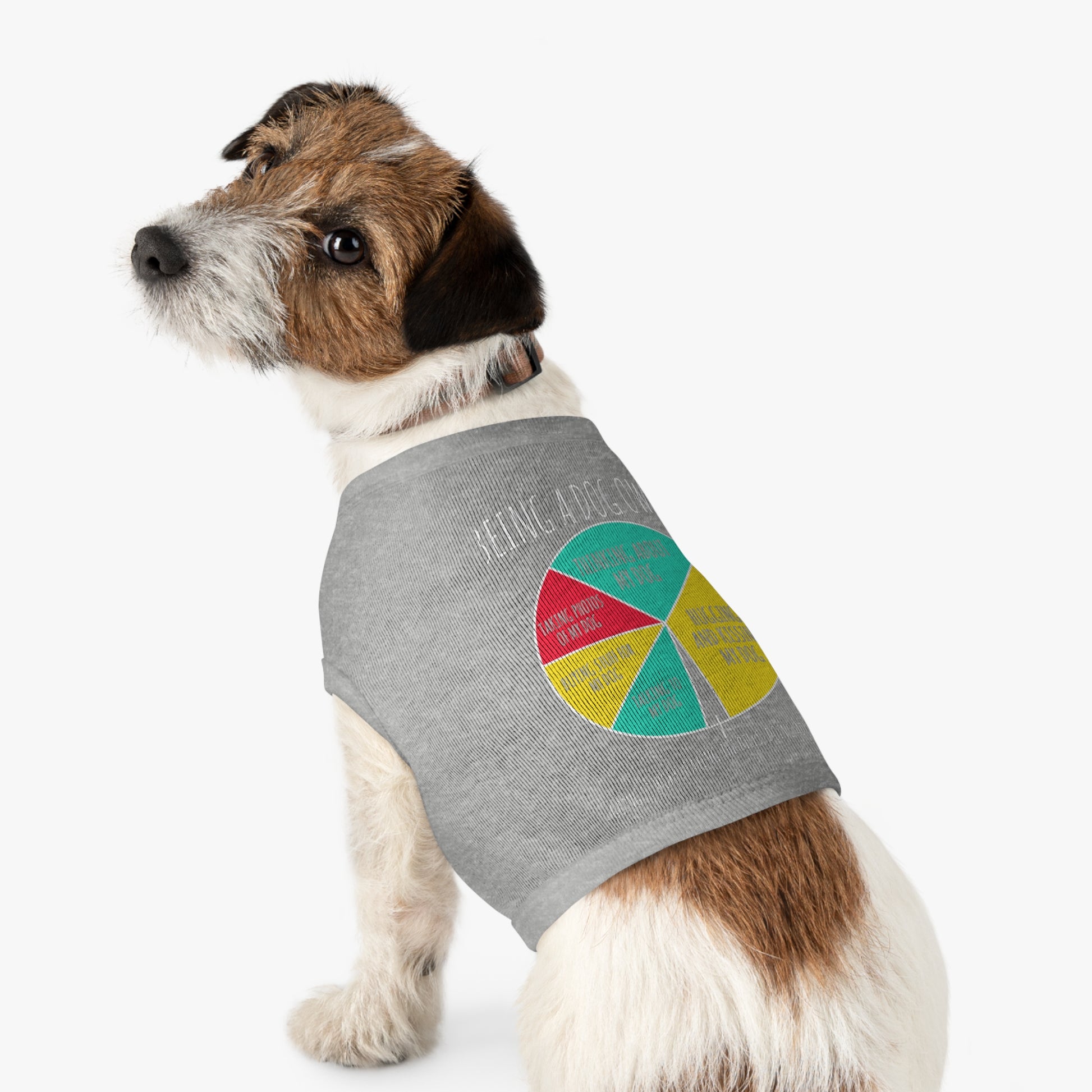 Humorous Dog Owner Pet Tank Top, Funny Pet Apparel for Dog Lovers, Cute Dog Gifts, Pet Clothing for All Occasions