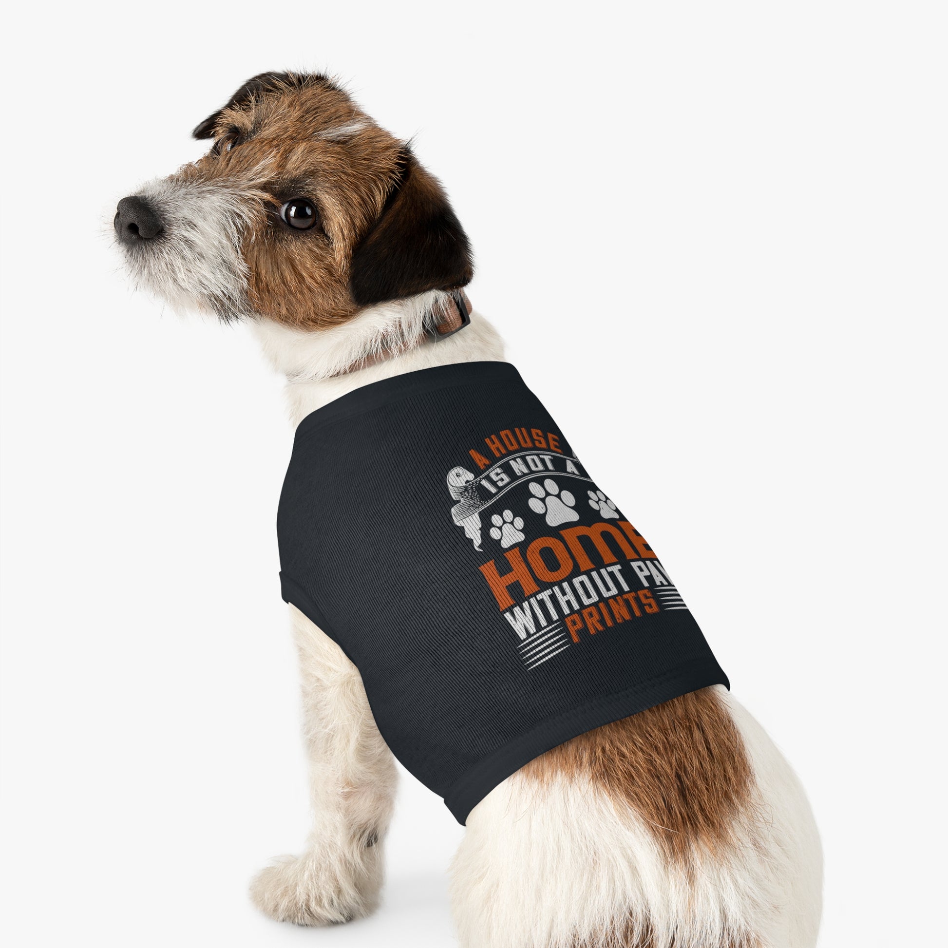 Dog Lover's Pet Tank Top, Cute Paw Prints Pet Apparel, Dog Fashion, Cat Mom Gift, Pet Birthday Outfit, Animal Lover Clothing