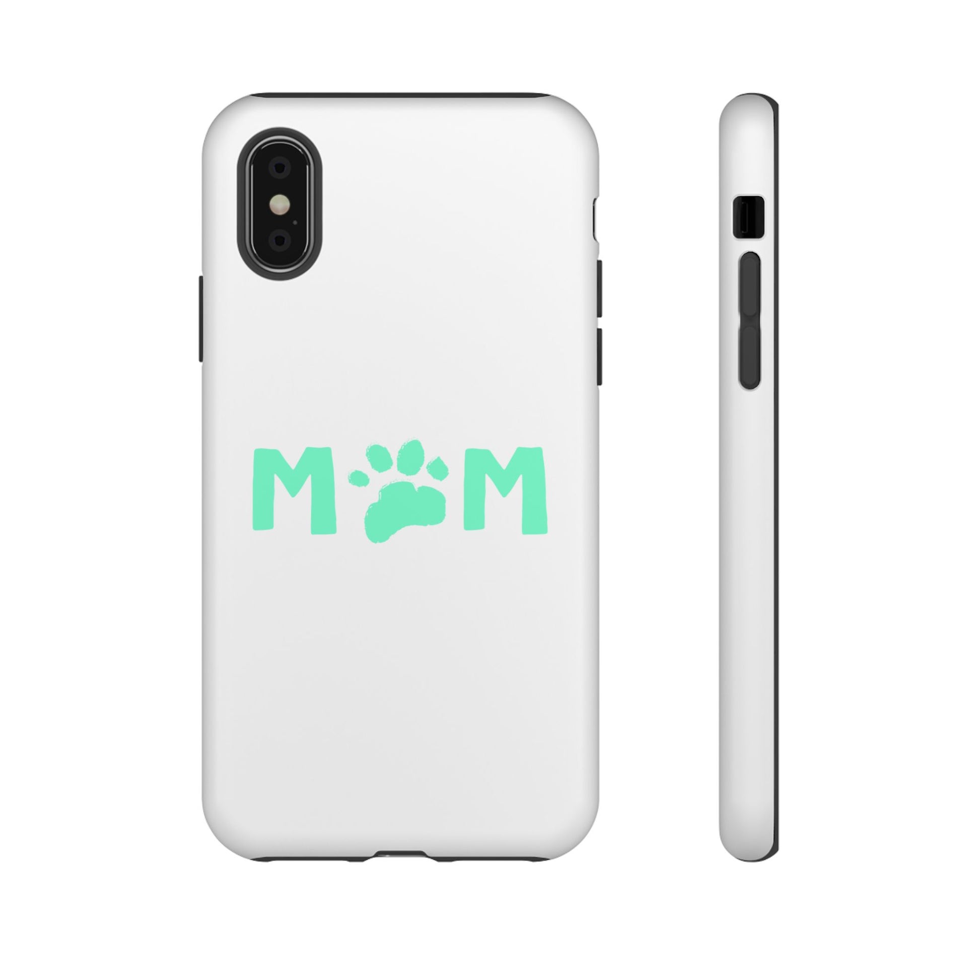 Personalized Tough Phone Cases for Moms, Pet Lover Gifts, Cute Phone Accessories, Customizable Pet Paw Designs, Mother's Day Gift