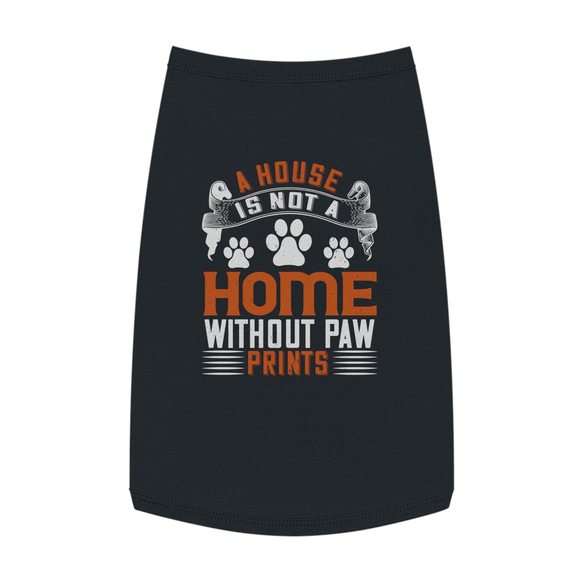 Dog Lover's Pet Tank Top, Cute Paw Prints Pet Apparel, Dog Fashion, Cat Mom Gift, Pet Birthday Outfit, Animal Lover Clothing