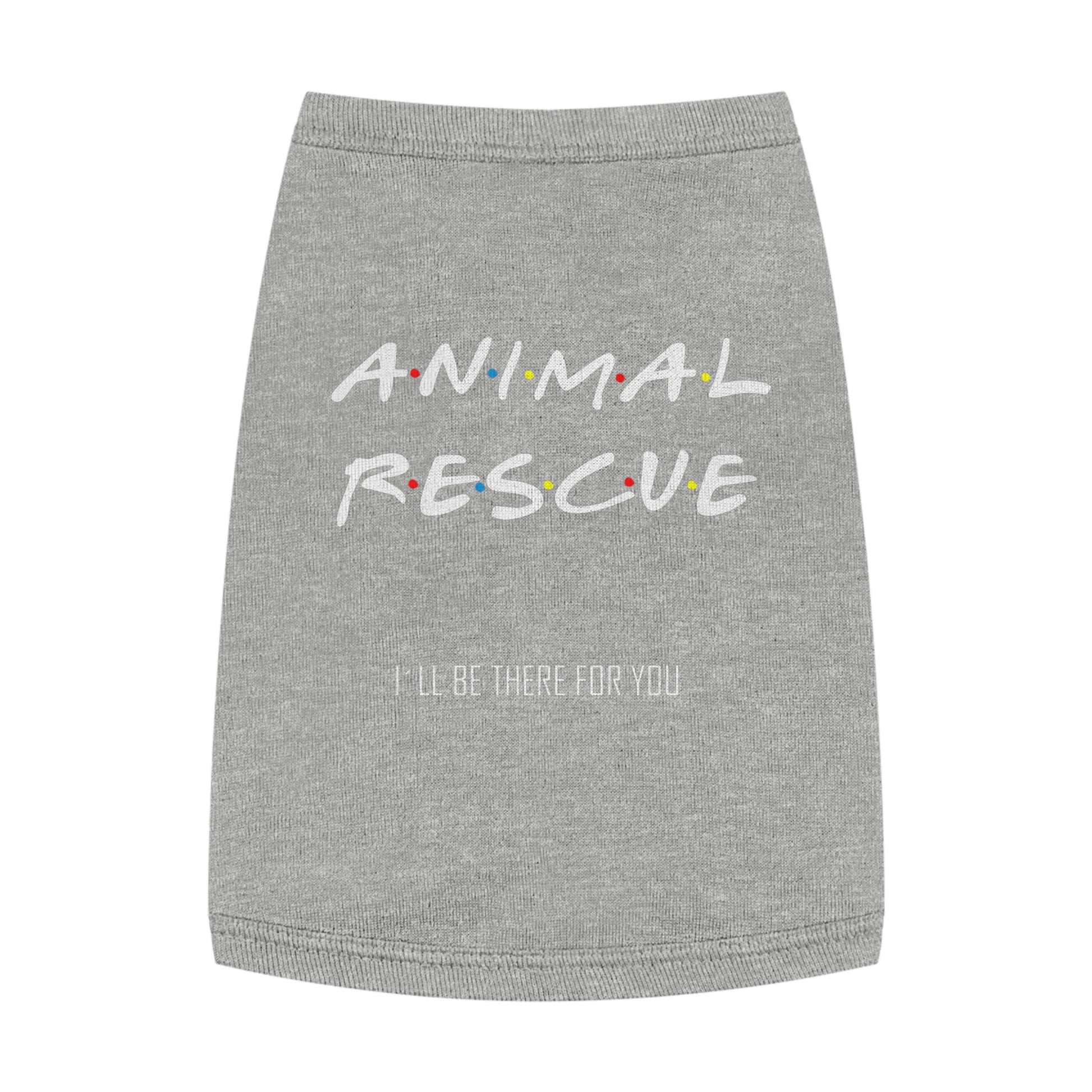 Animal Rescue Pet Tank Top | Support Adoptions, Dog Lover Gift, Summer Wardrobe, Cute Pet Apparel, Charitable Dogs Clothing
