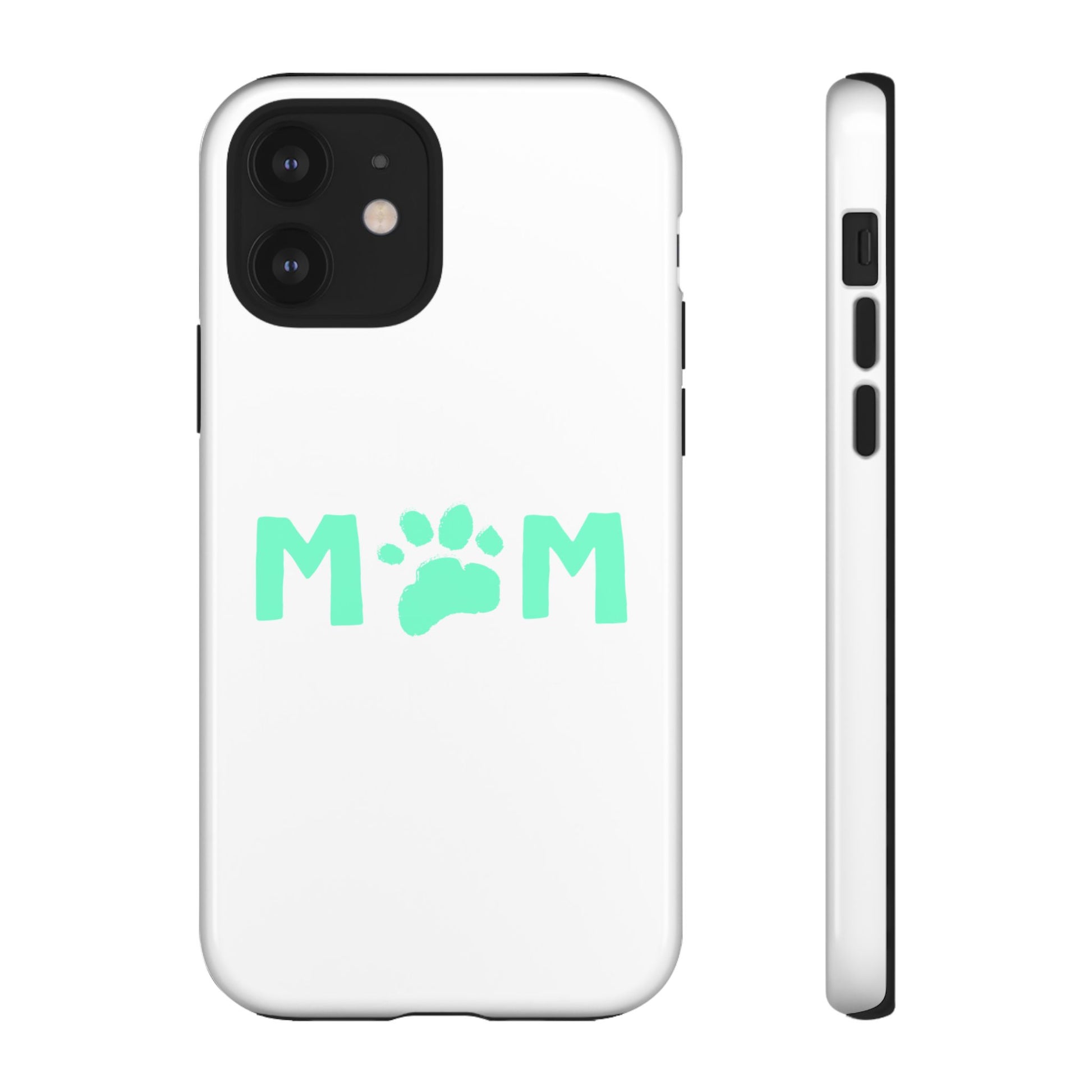 Personalized Tough Phone Cases for Moms, Pet Lover Gifts, Cute Phone Accessories, Customizable Pet Paw Designs, Mother's Day Gift