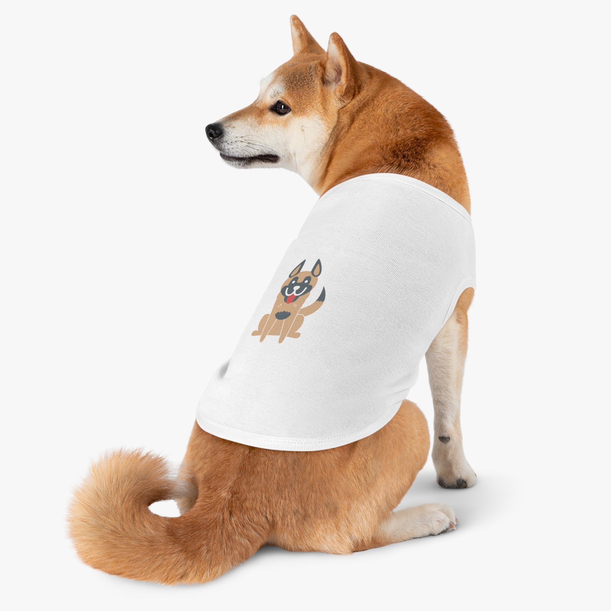 Bark Less, Wag More Pet Tank Top | Cute Dog Shirt, Pet Apparel, Canine Clothing, Dog Birthday Gift, Funny Pet Gift