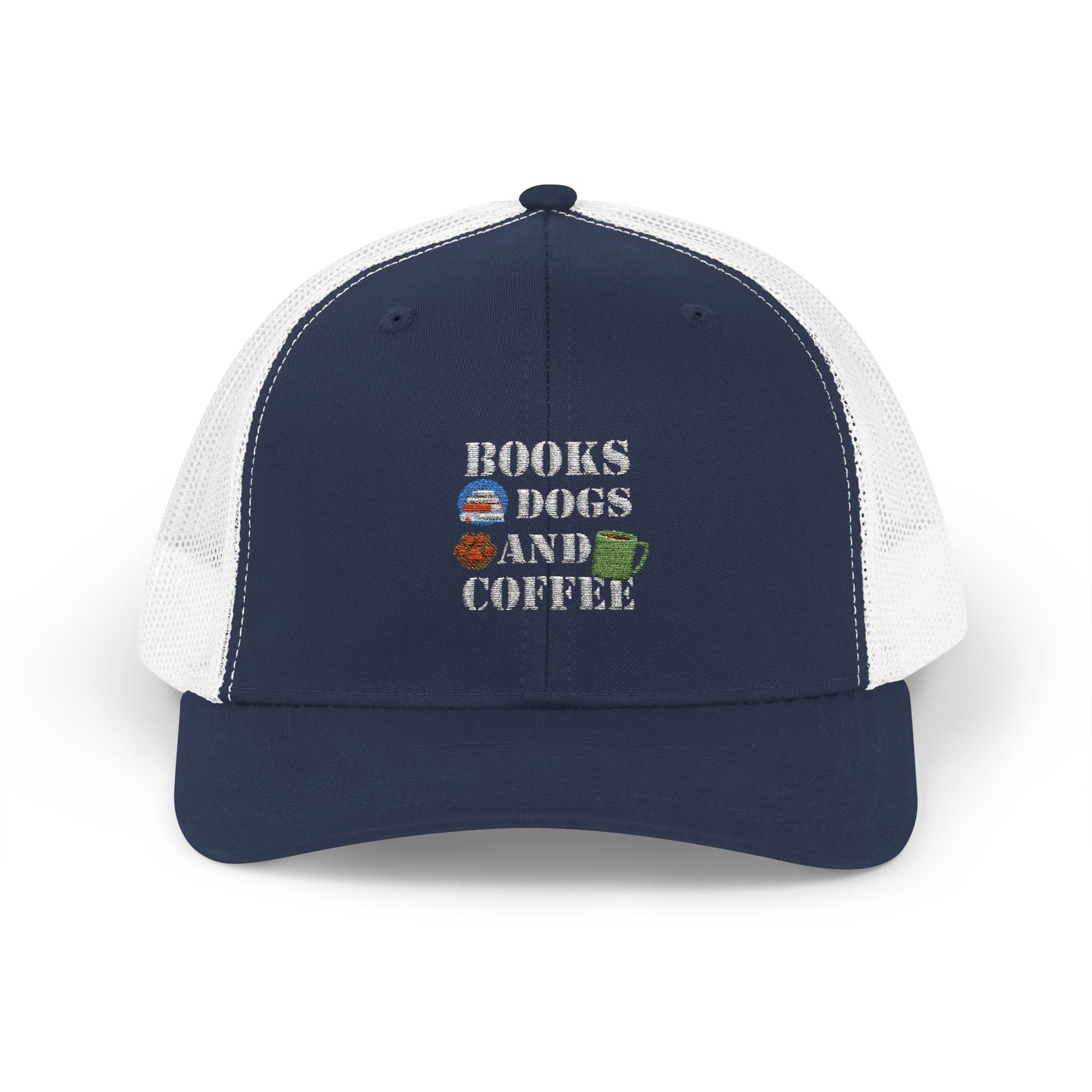 Bonus Books and Coffee Snapback Trucker Cap