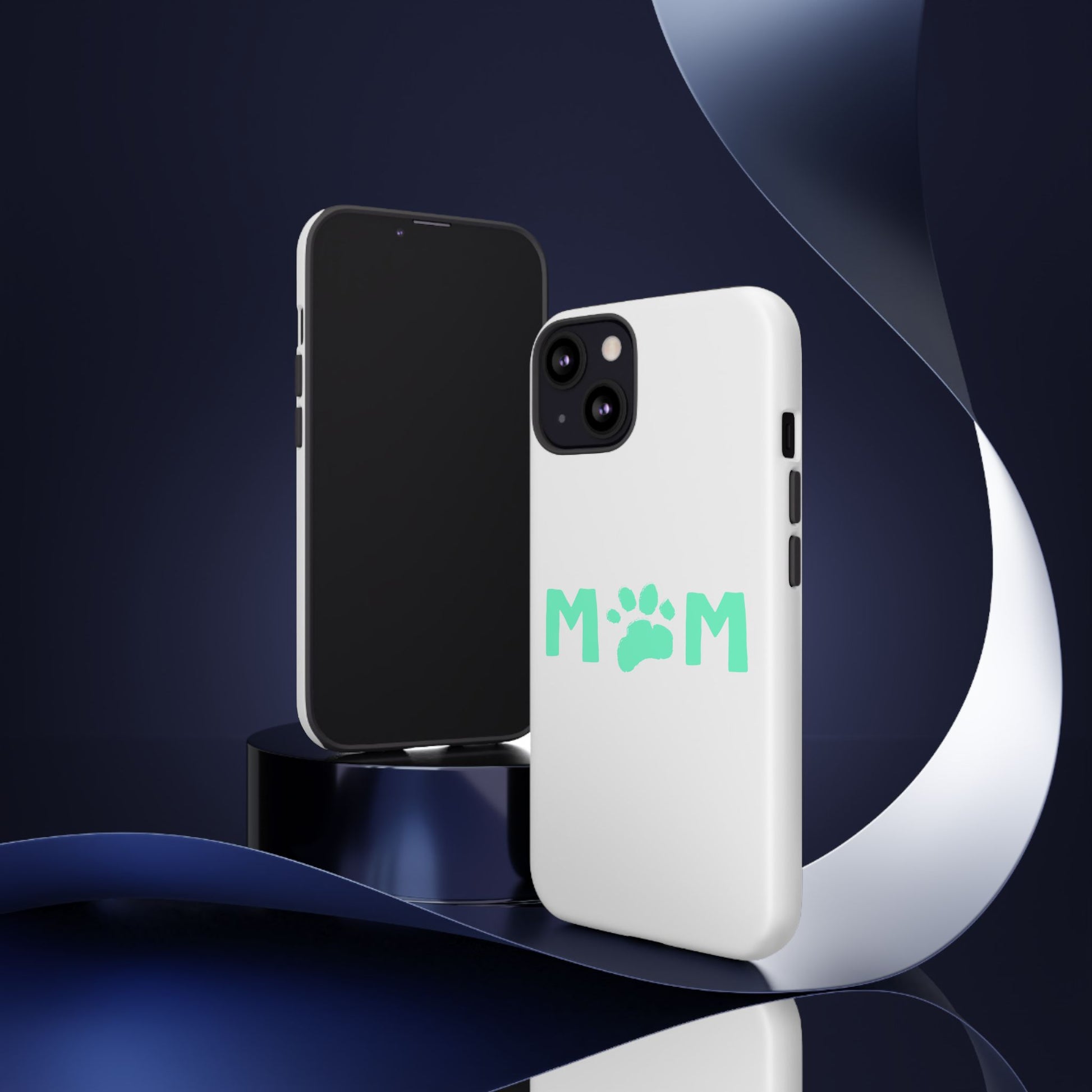 Personalized Tough Phone Cases for Moms, Pet Lover Gifts, Cute Phone Accessories, Customizable Pet Paw Designs, Mother's Day Gift