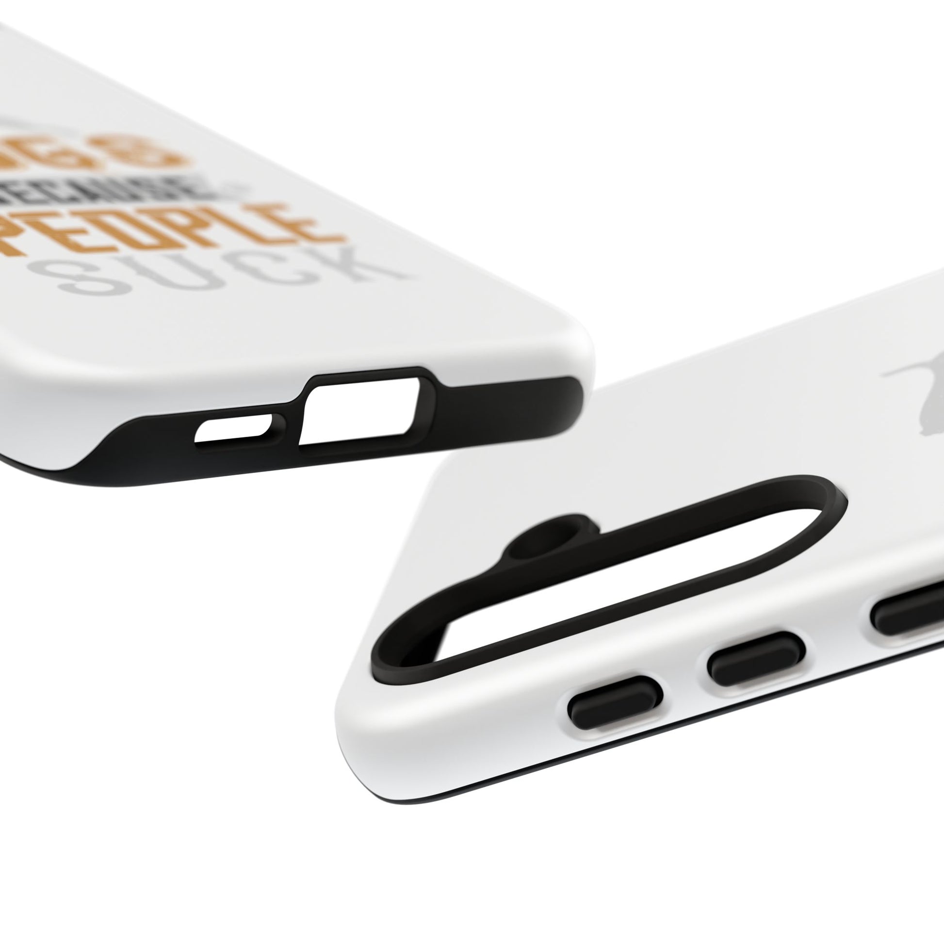 Funny Dog Lover Phone Case - Dogs Because People Suck, Pet Owner Gift, Dog Mom Tees, Unique Gift for Dog Lovers, Humorous Pet Accessories