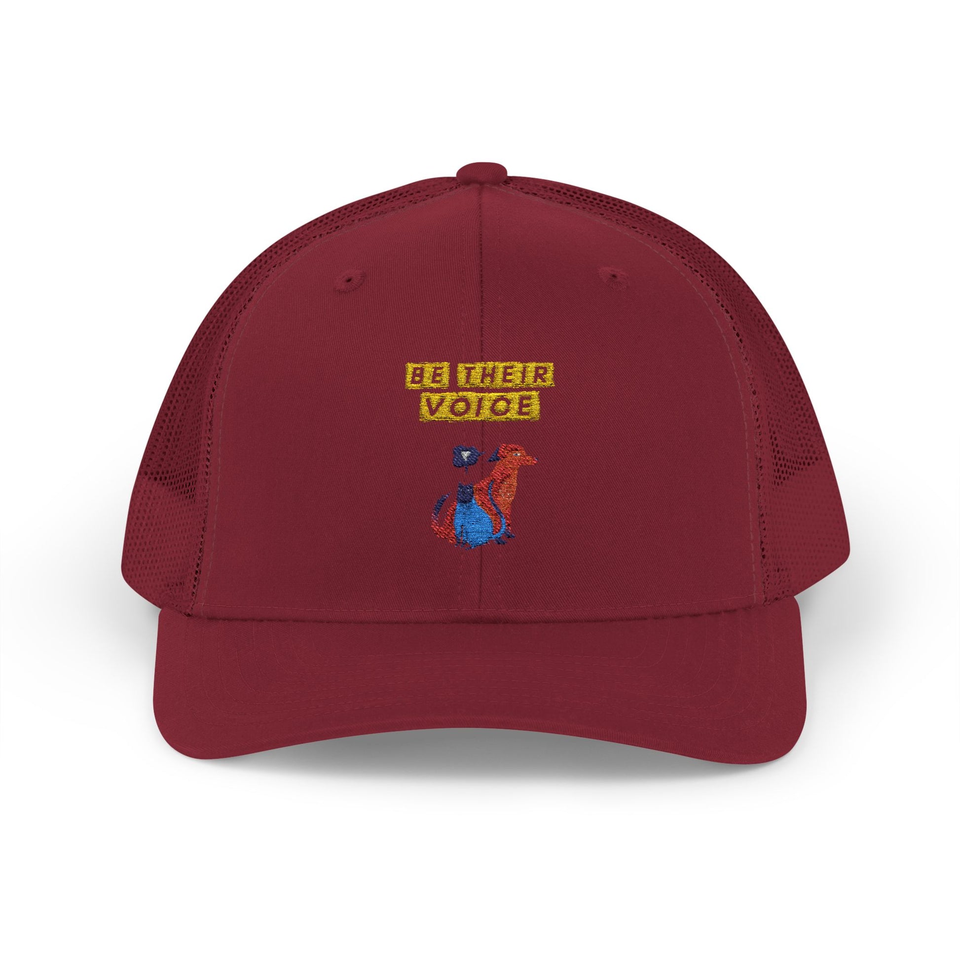 Colorful Dog Love Snapback Trucker Cap