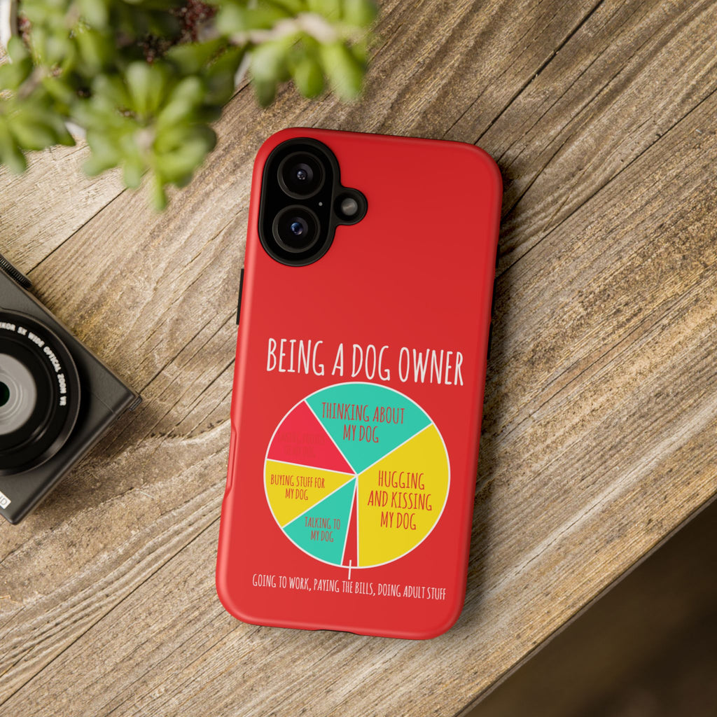 Dog Owner Phone Case - Being a Dog Owner Gift, Cute Dog Lover Accessory, Pet Owner Presents, Fun Dog Owner Humor