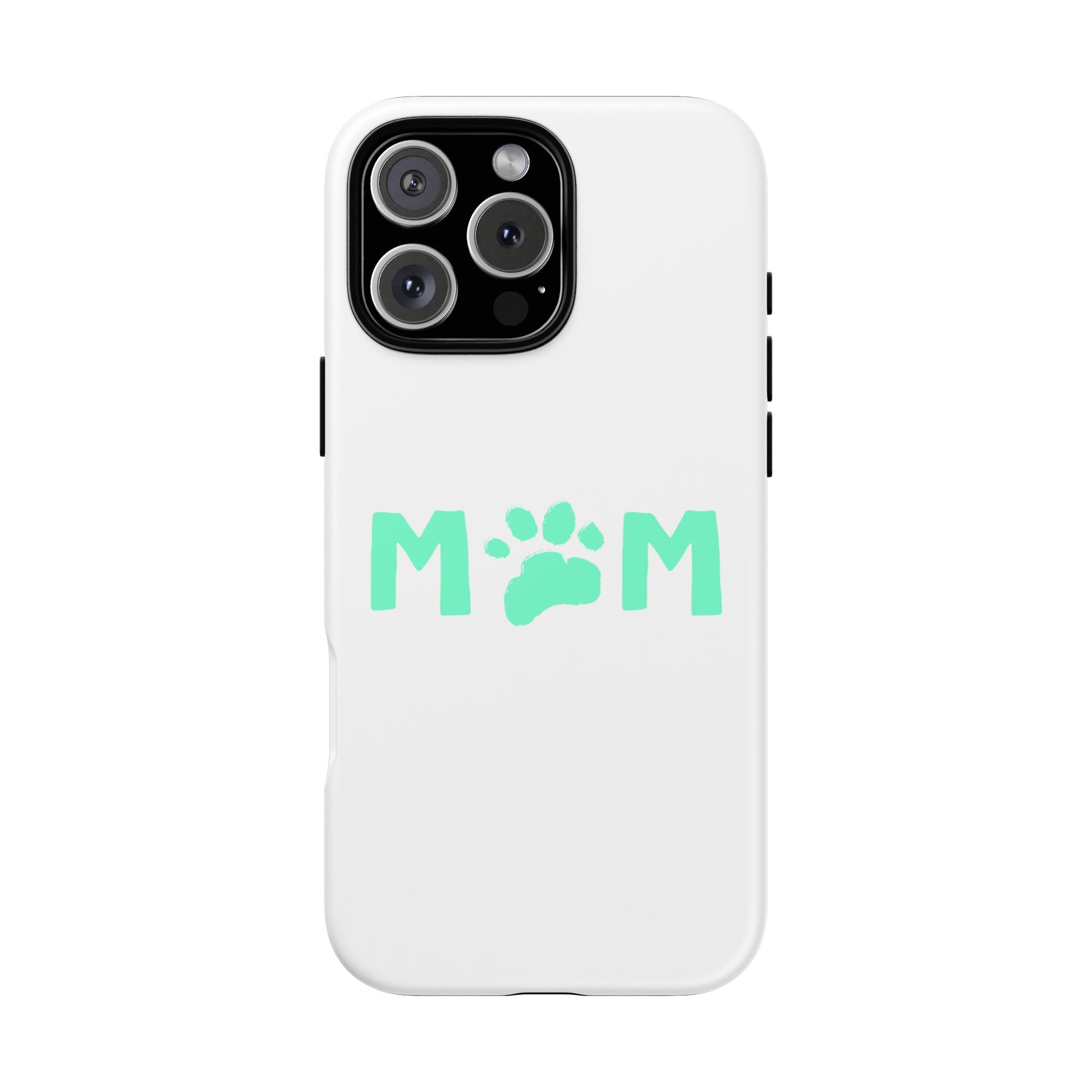Personalized Tough Phone Cases for Moms, Pet Lover Gifts, Cute Phone Accessories, Customizable Pet Paw Designs, Mother's Day Gift
