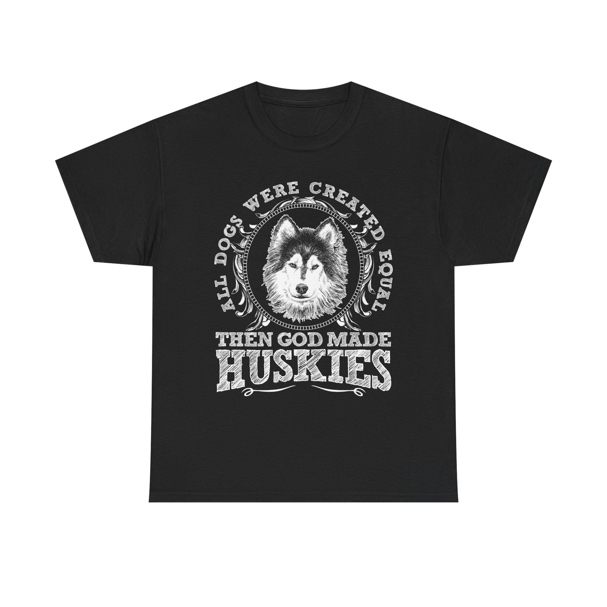 Siberian Husky Graphic Tee, Unisex Cotton T-Shirt, Dog Lover Gift, Animal Shirt, Casual Wear, Pet Owner Apparel