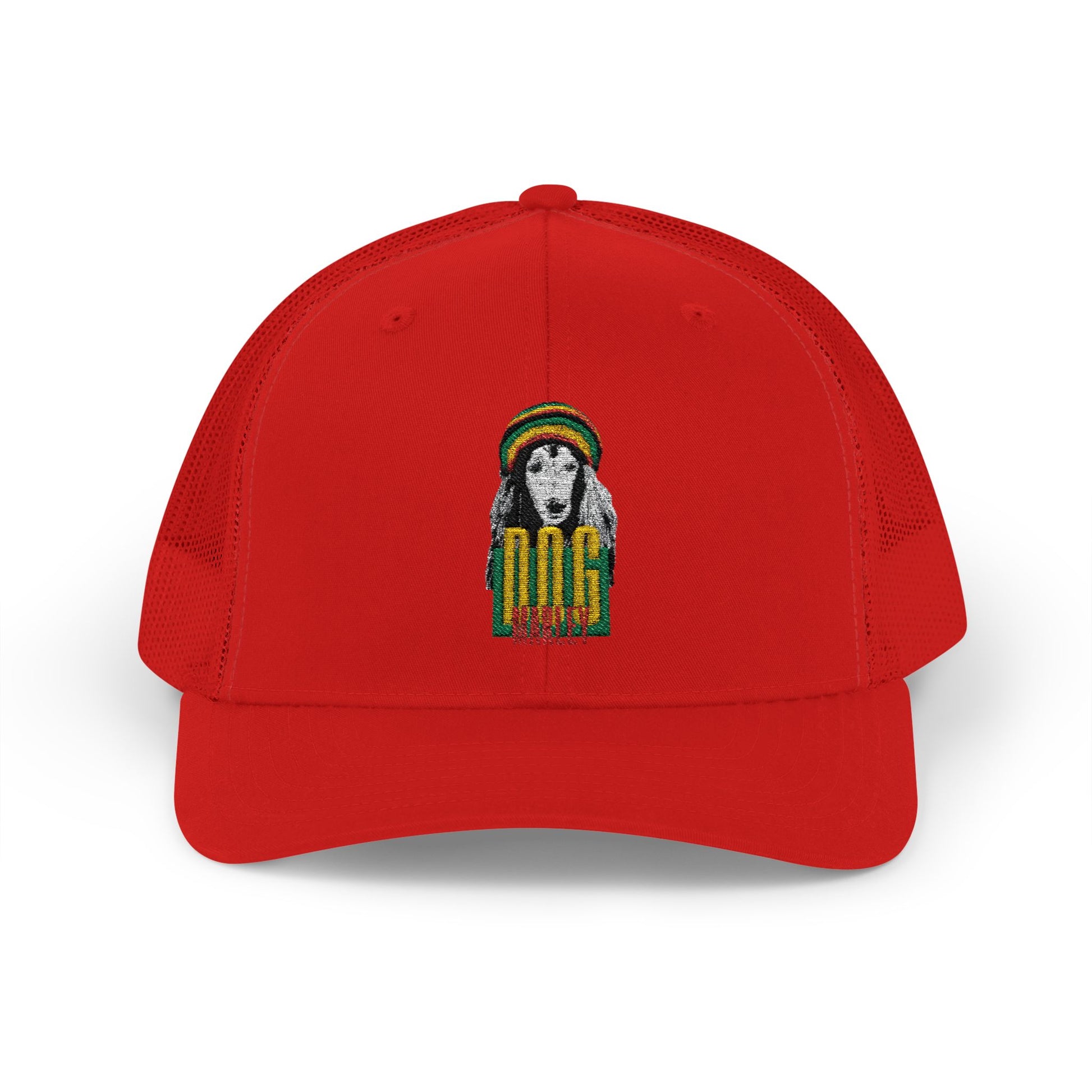Rasta Lion Snapback Trucker Cap
