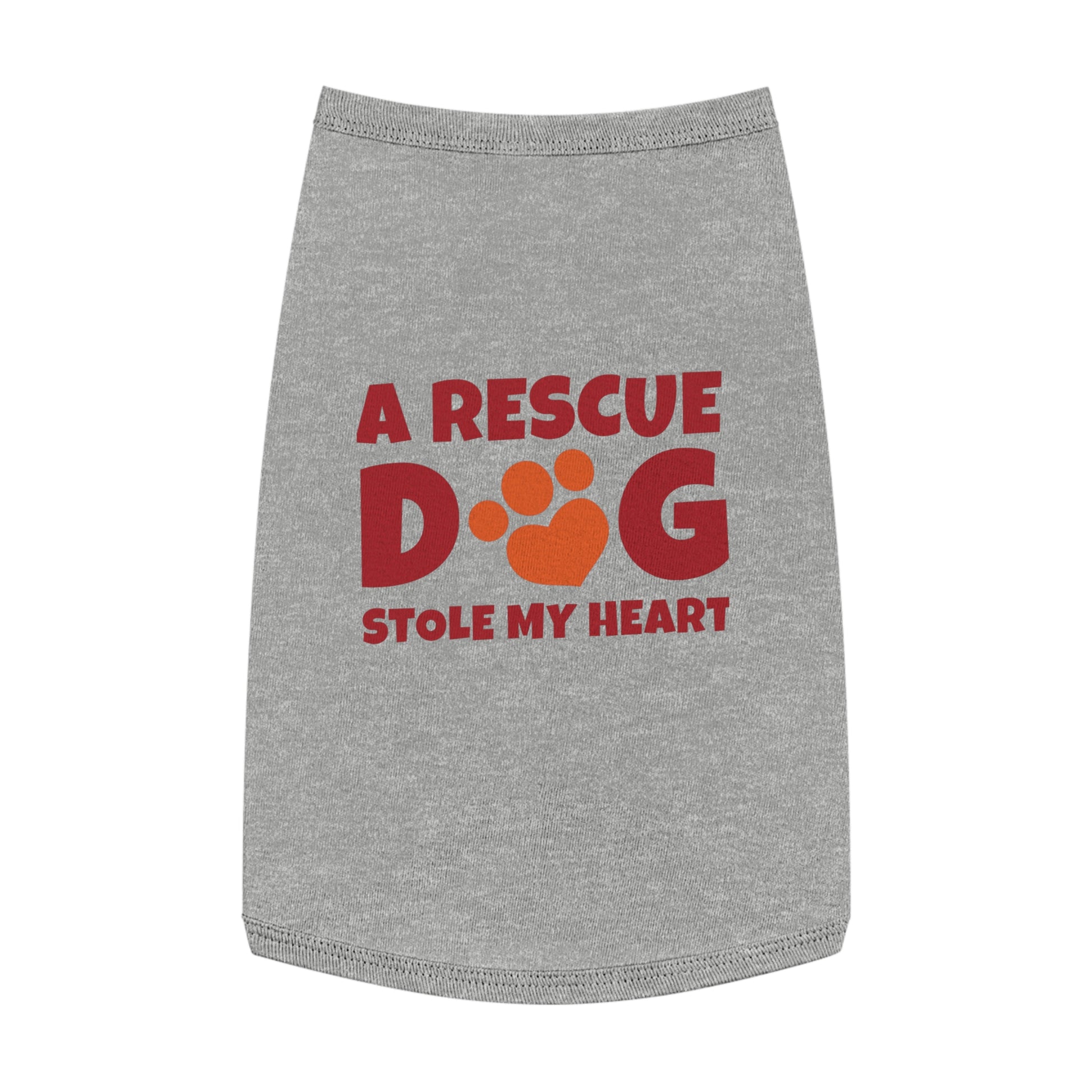 Adorable Rescue Dog Tank Top for Pets, Cute Pet Apparel, Dog Lover Gift, Pet Fashion, Animal Rescue Support