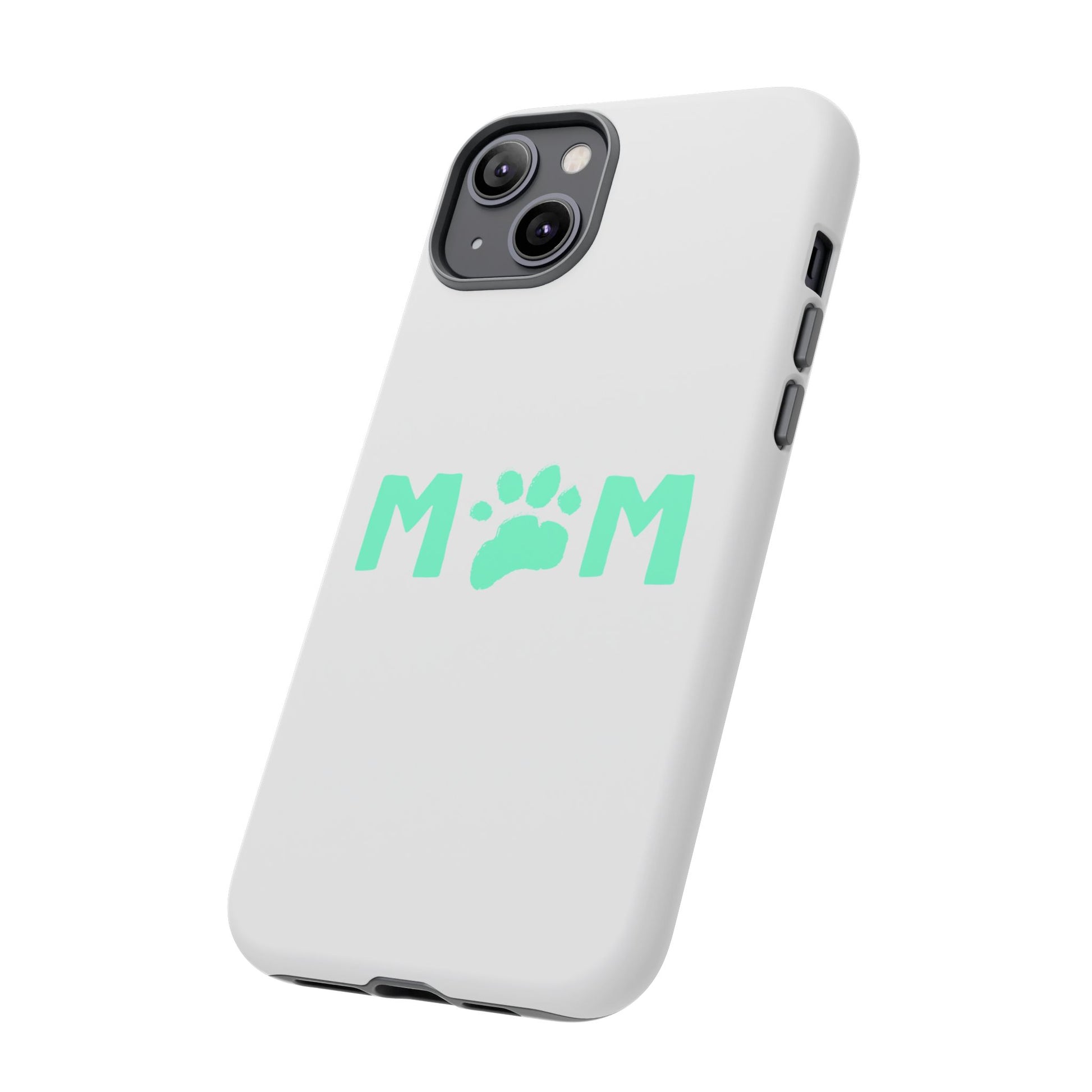 Personalized Tough Phone Cases for Moms, Pet Lover Gifts, Cute Phone Accessories, Customizable Pet Paw Designs, Mother's Day Gift