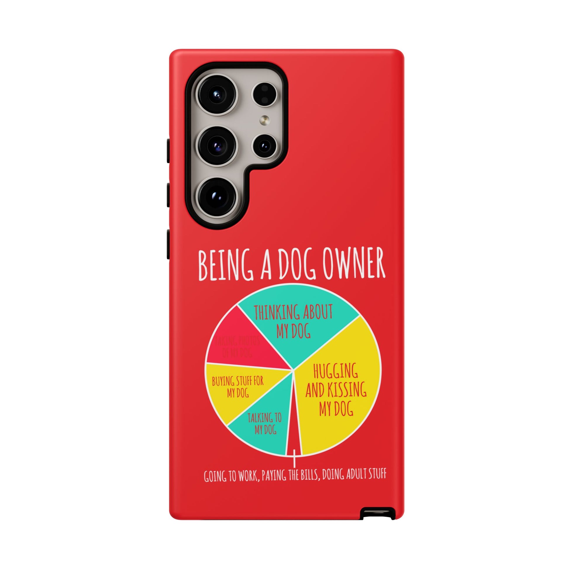 Dog Owner Phone Case - Being a Dog Owner Gift, Cute Dog Lover Accessory, Pet Owner Presents, Fun Dog Owner Humor