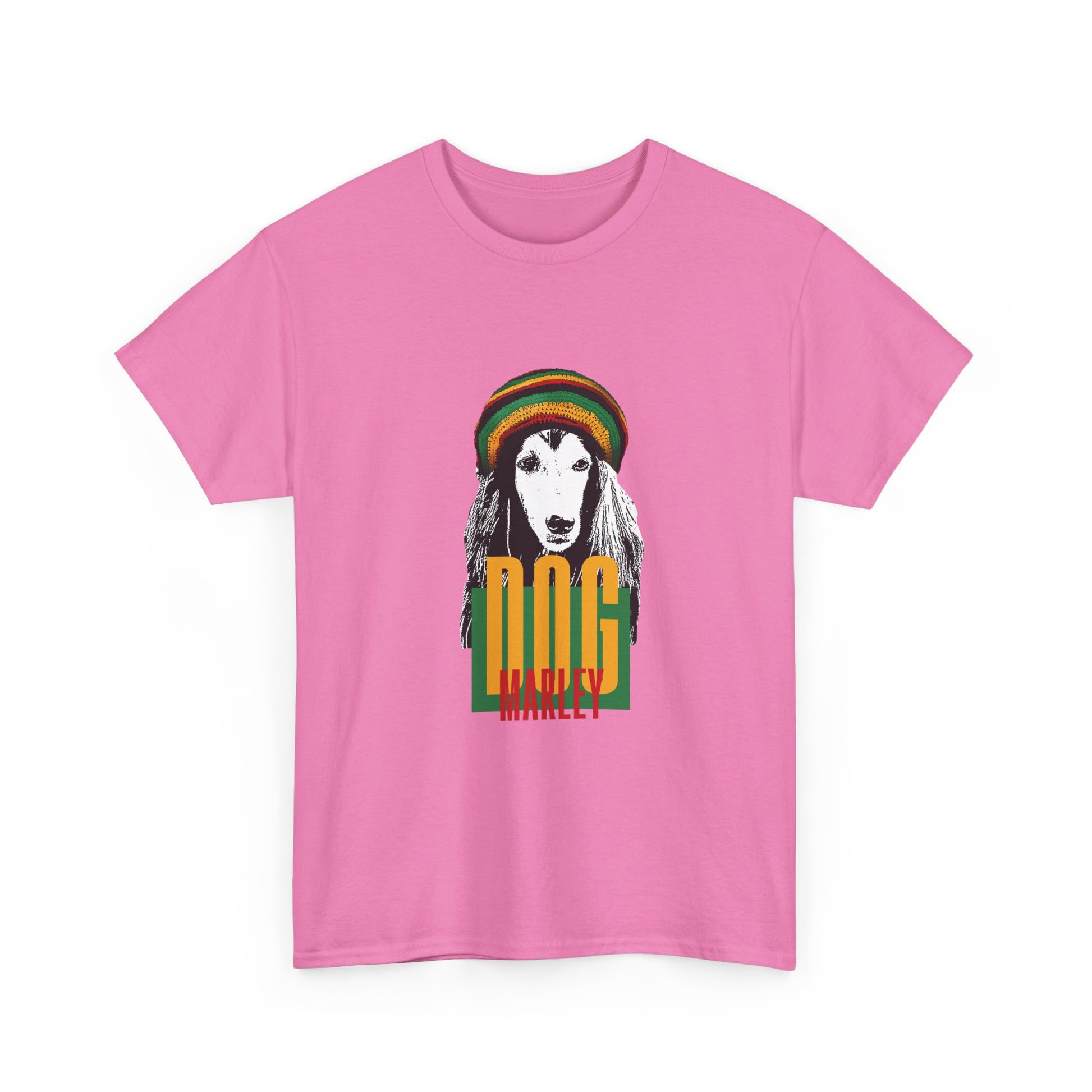 Rasta Dog T-Shirt, Casual Pet Lover Tee, Unisex Dog Lover Gift, Trendy Animal T-Shirt, Summer Fashion