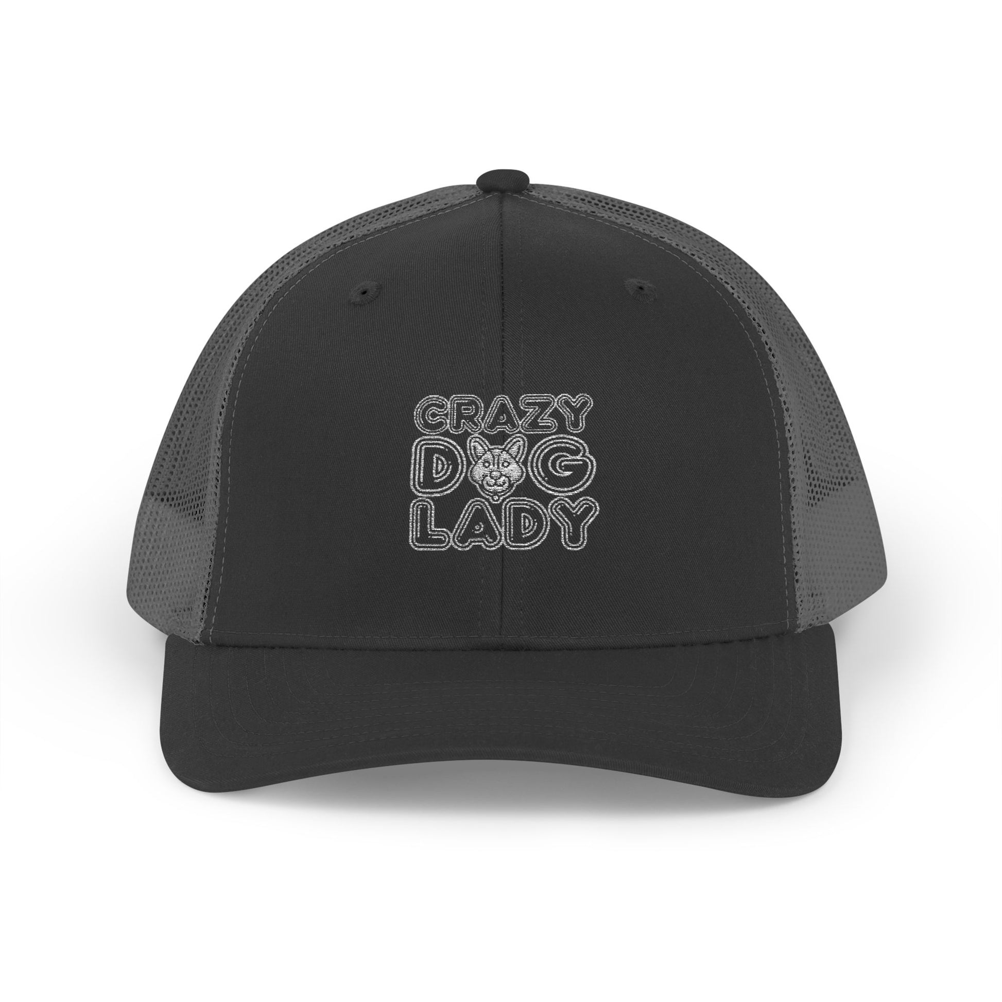 Crazy Dog Lady Snapback Trucker Cap