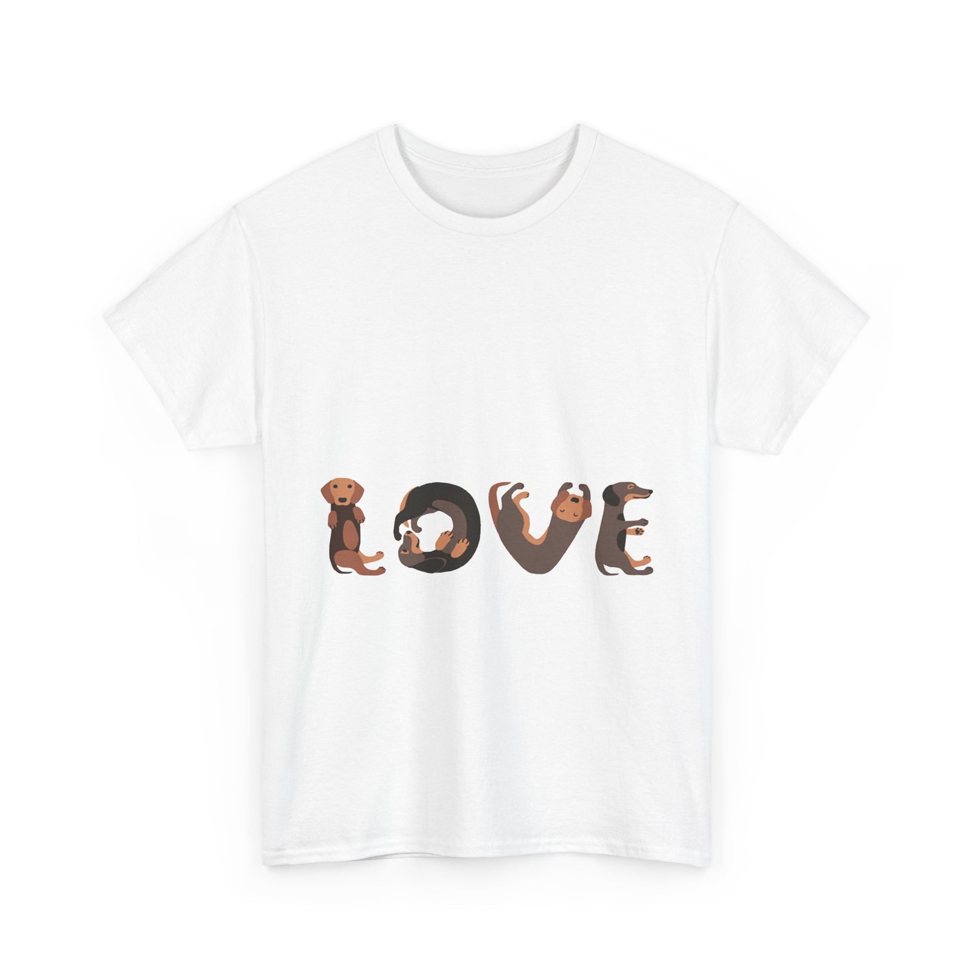 Cute Pet Lover T-Shirt, Love Graphic Tee, Dog Mom Gift, Animal Lover Shirt, Perfect for Casual Wear, Gifts for Pet Owners