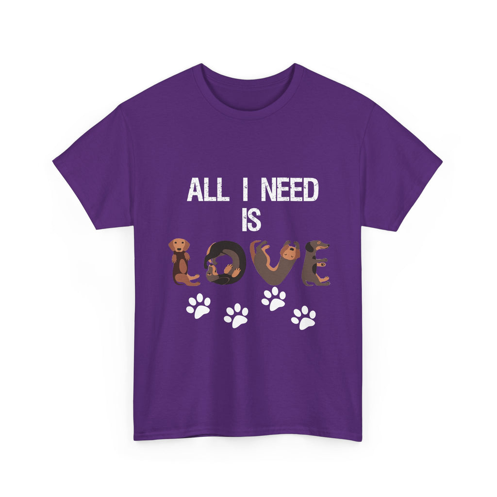 Cute Pet Lover T-Shirt, Love Graphic Tee, Dog Mom Gift, Animal Lover Shirt, Perfect for Casual Wear, Gifts for Pet Owners