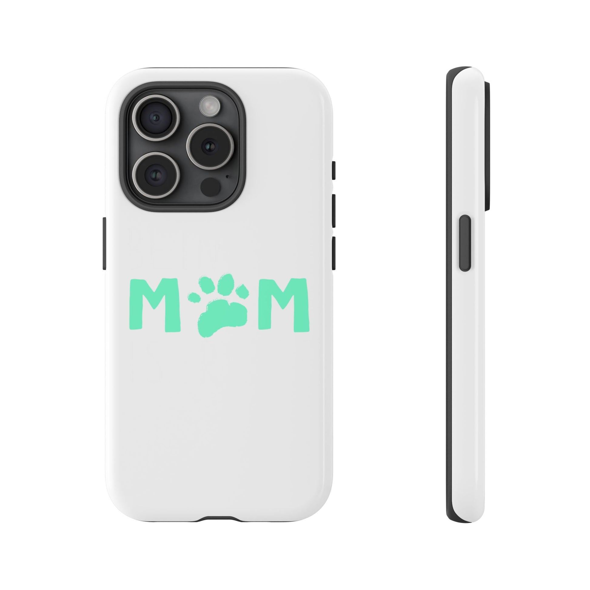 Personalized Tough Phone Cases for Moms, Pet Lover Gifts, Cute Phone Accessories, Customizable Pet Paw Designs, Mother's Day Gift
