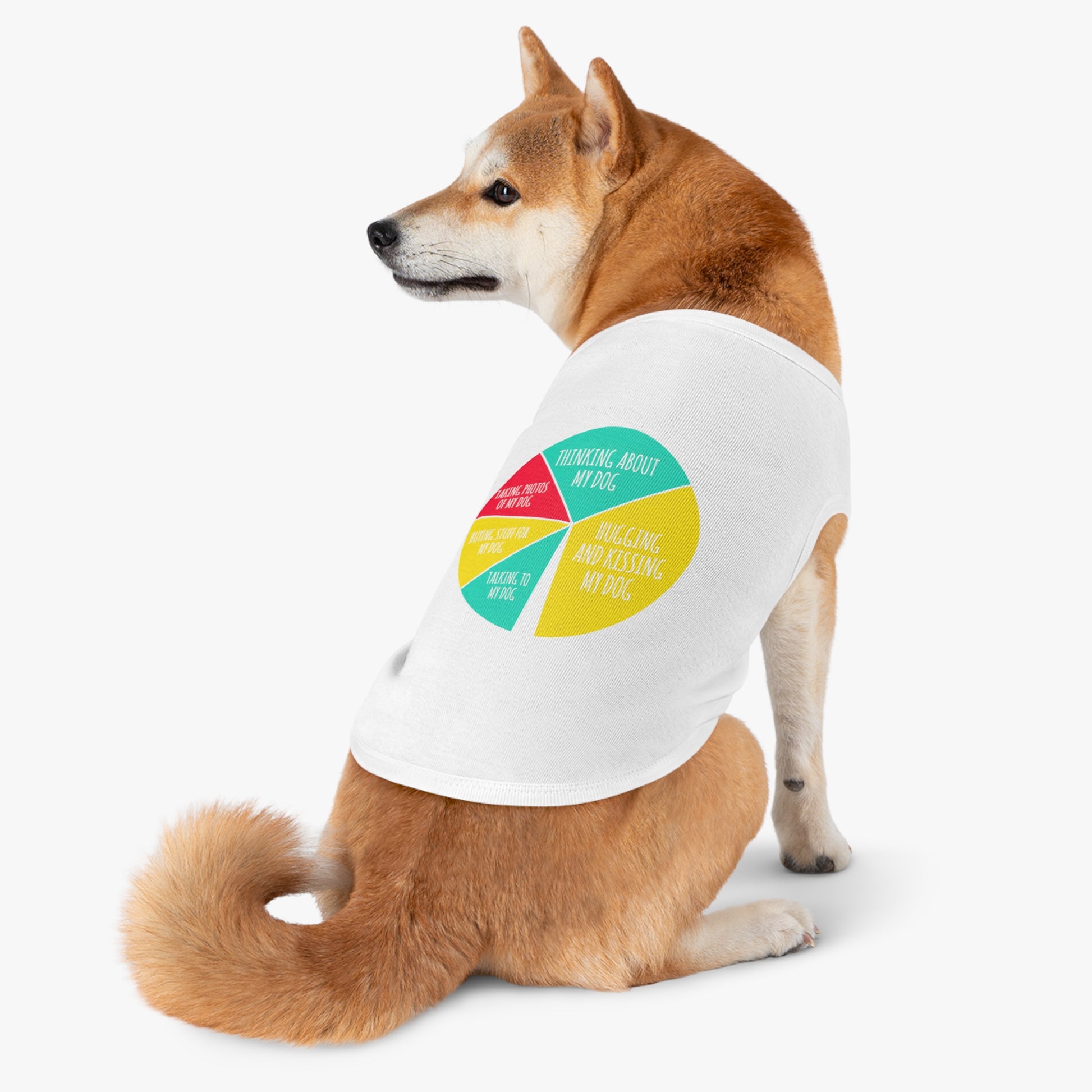 Humorous Dog Owner Pet Tank Top, Funny Pet Apparel for Dog Lovers, Cute Dog Gifts, Pet Clothing for All Occasions