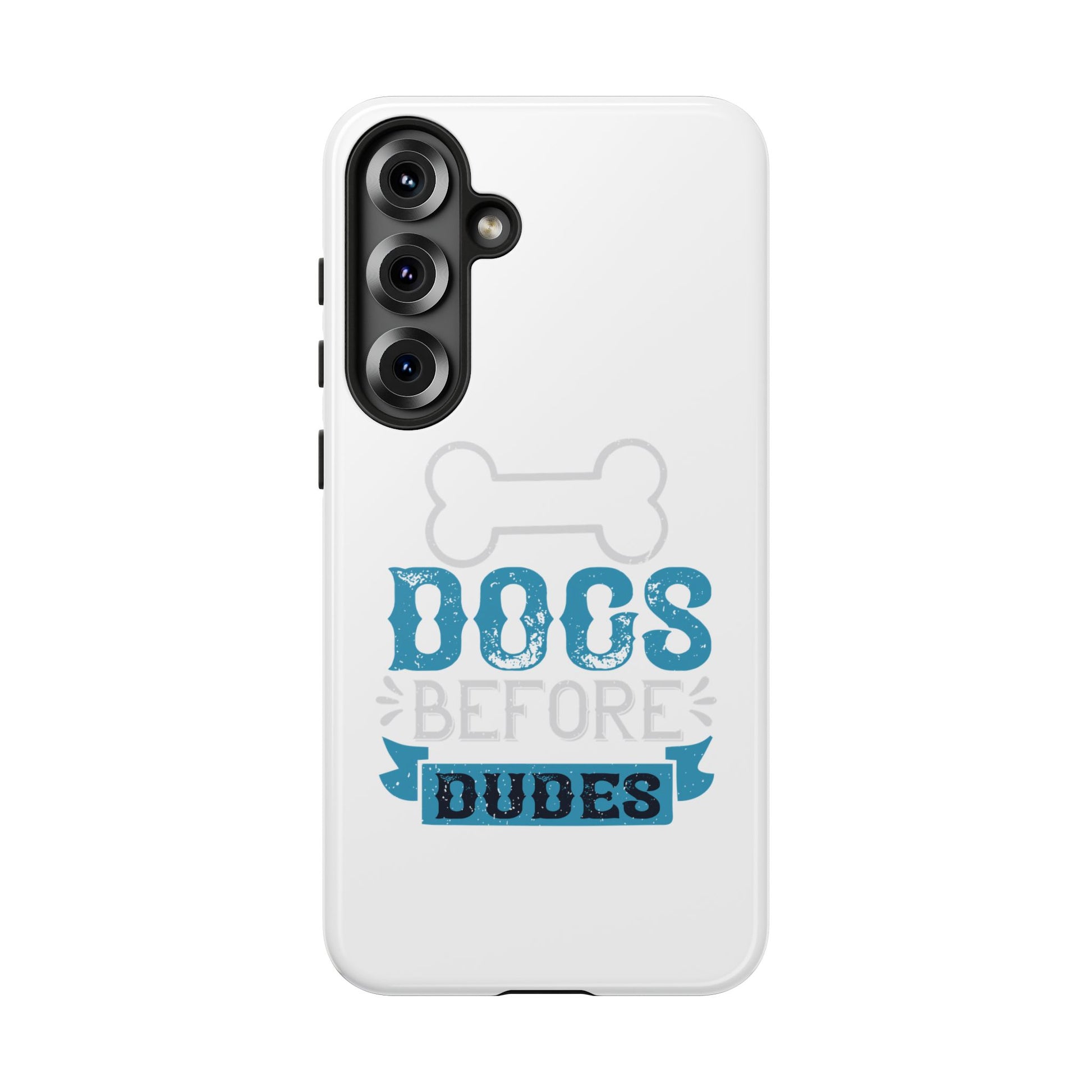 Dog Lover Phone Case, Dogs Before Dudes, Puppy Gift, Pet Parent Accessory, Cute Dog iPhone Cover, Durable Tough Case
