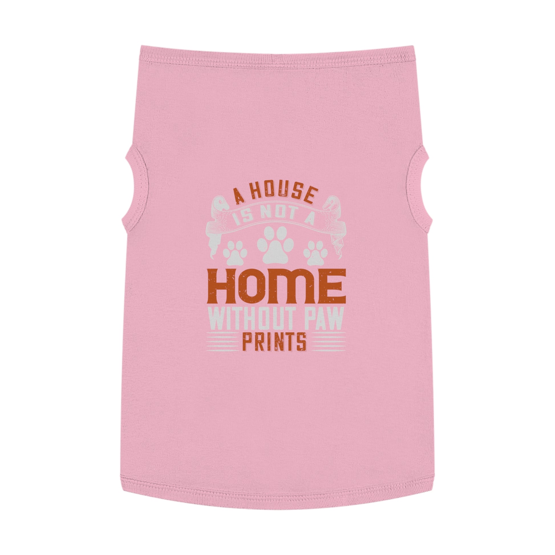 Dog Lover's Pet Tank Top, Cute Paw Prints Pet Apparel, Dog Fashion, Cat Mom Gift, Pet Birthday Outfit, Animal Lover Clothing
