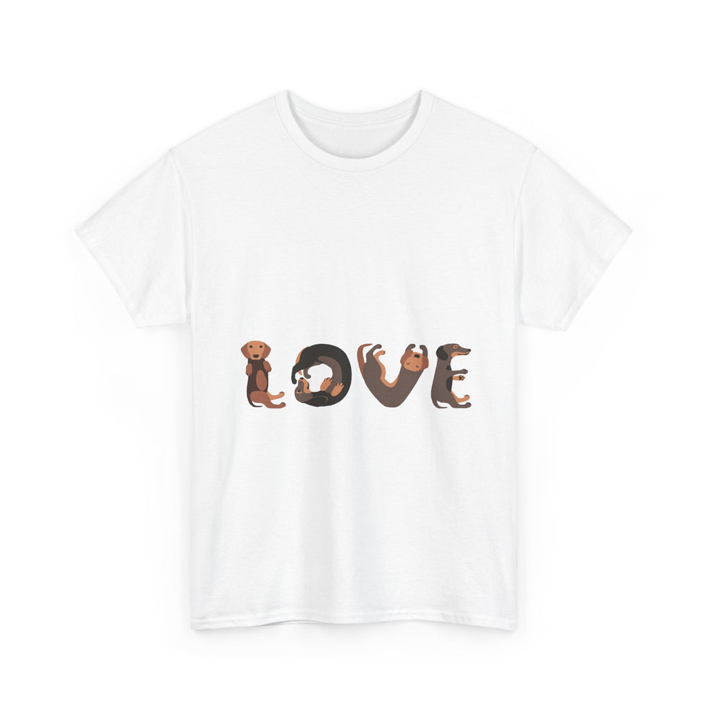 Cute Pet Lover T-Shirt, Love Graphic Tee, Dog Mom Gift, Animal Lover Shirt, Perfect for Casual Wear, Gifts for Pet Owners