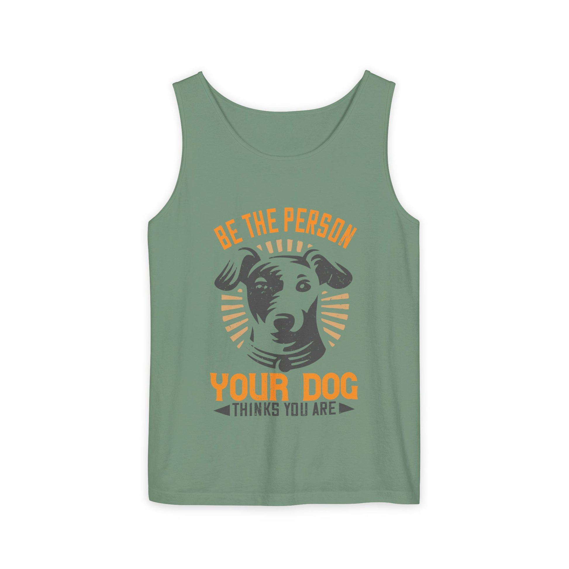 Dog Lover's Unisex Tank Top - "Be The Person Your Dog Thinks You Are" - Perfect for Pet Owners, Gift for Dog Lovers, Summer Apparel, [...]