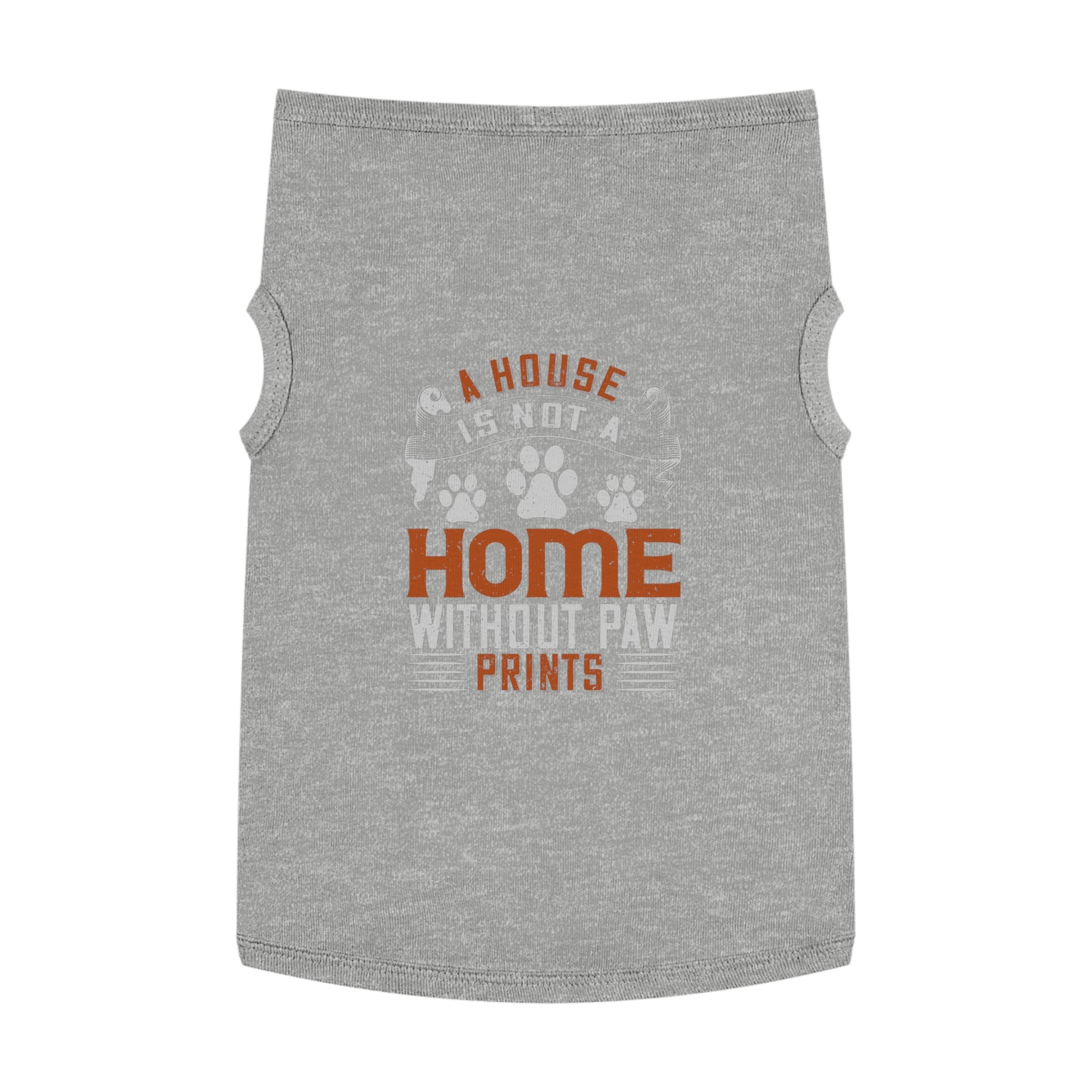 Dog Lover's Pet Tank Top, Cute Paw Prints Pet Apparel, Dog Fashion, Cat Mom Gift, Pet Birthday Outfit, Animal Lover Clothing