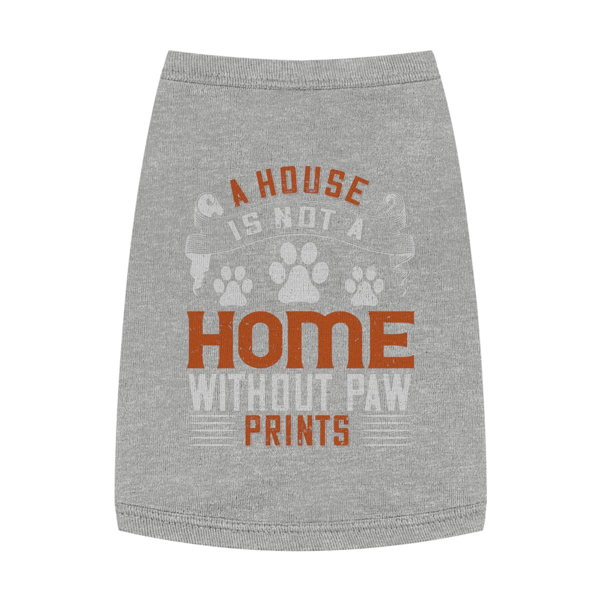 Dog Lover's Pet Tank Top, Cute Paw Prints Pet Apparel, Dog Fashion, Cat Mom Gift, Pet Birthday Outfit, Animal Lover Clothing
