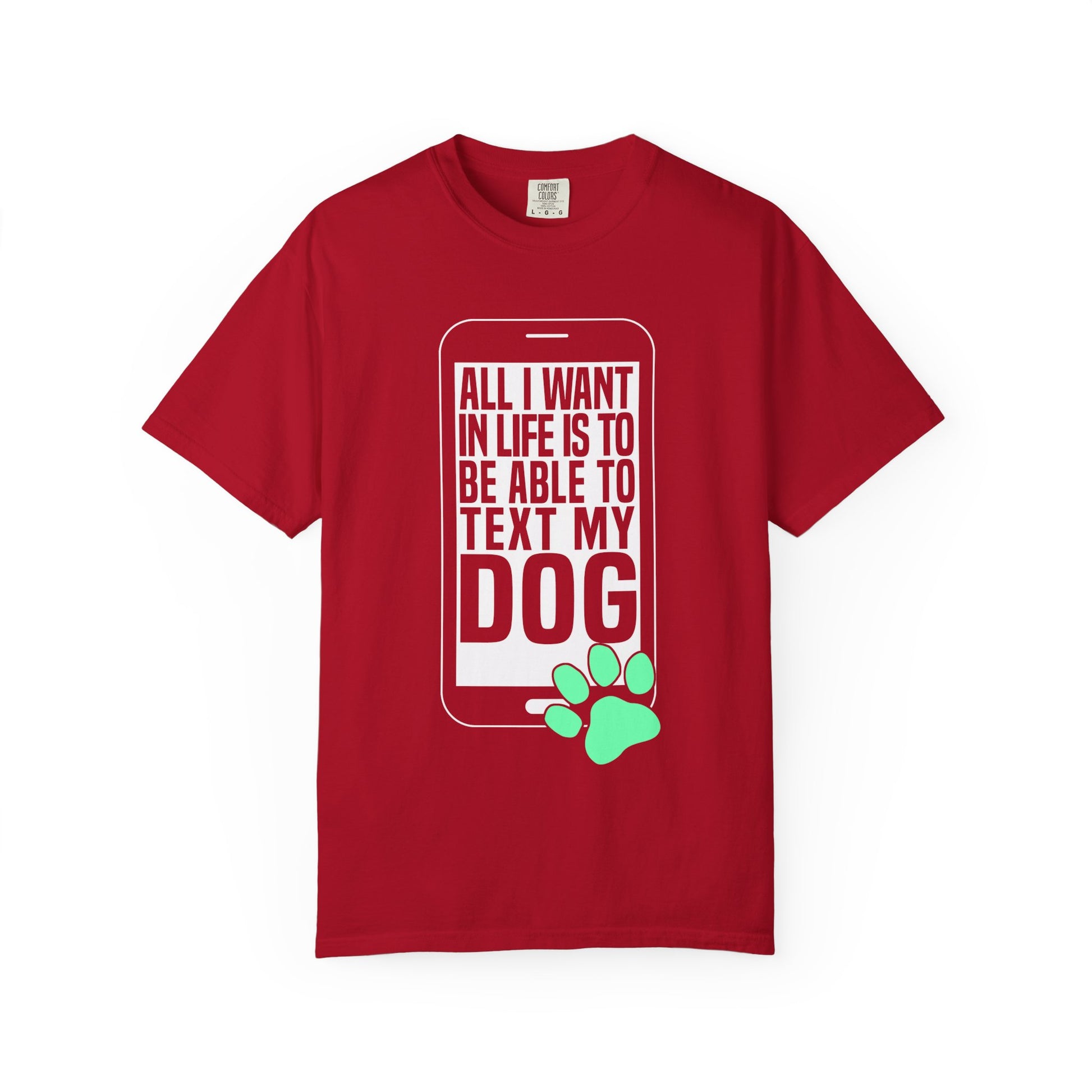 All I Want Is to Text My Dog Unisex T-Shirt, Pet Lovers Gift, Cute Dog Owner Tee, Animal Lover Apparel, Funny Dog Mom Shirt, Gift for [...]