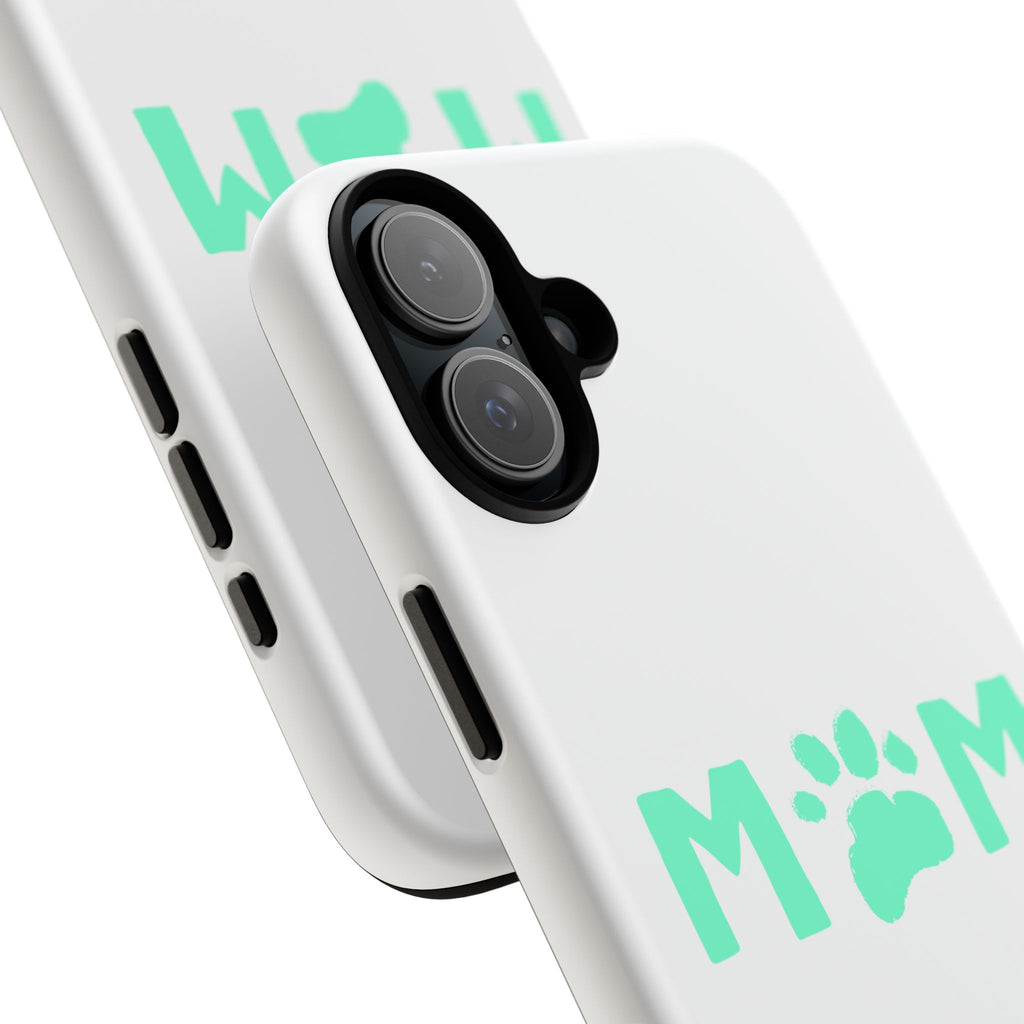 Personalized Tough Phone Cases for Moms, Pet Lover Gifts, Cute Phone Accessories, Customizable Pet Paw Designs, Mother's Day Gift