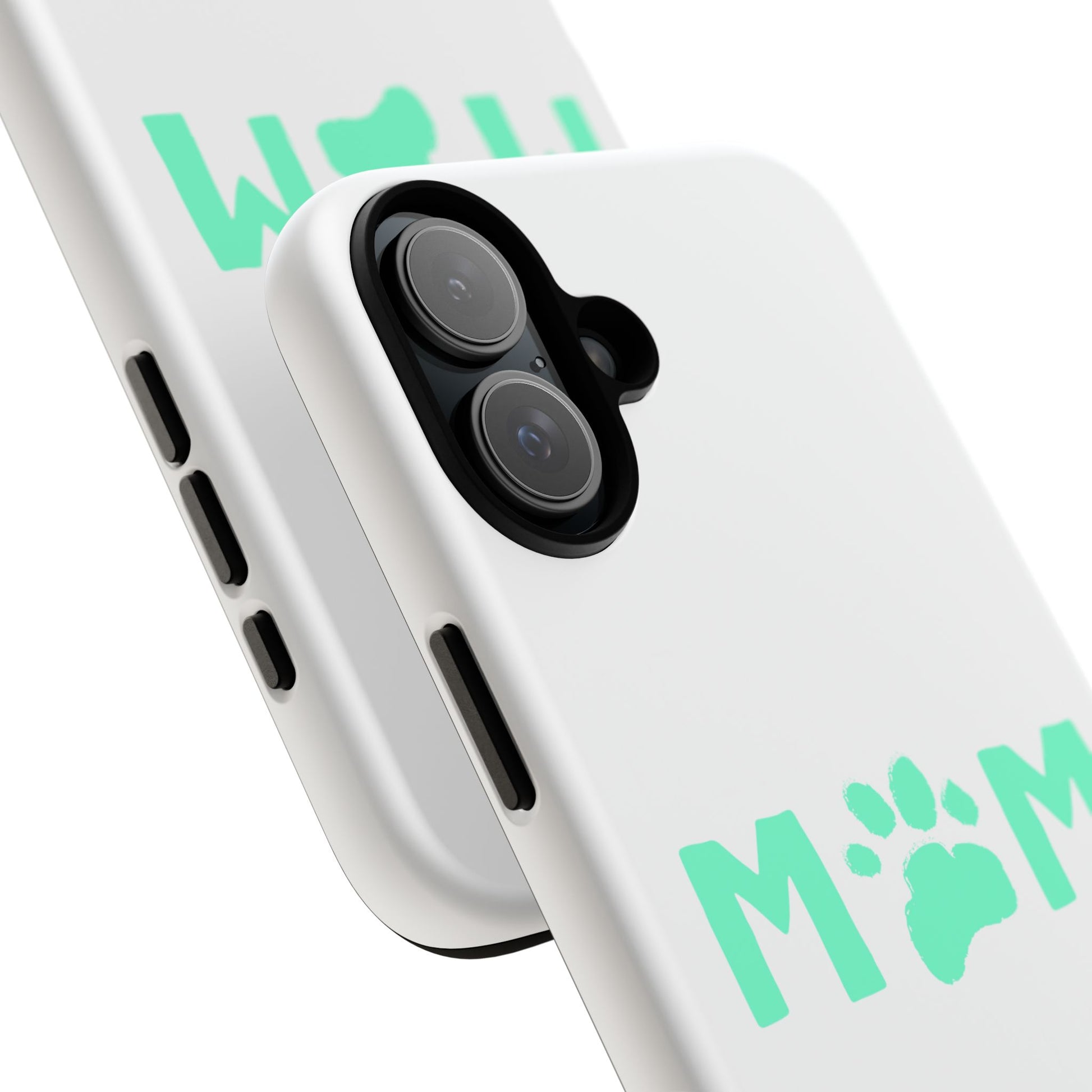 Personalized Tough Phone Cases for Moms, Pet Lover Gifts, Cute Phone Accessories, Customizable Pet Paw Designs, Mother's Day Gift