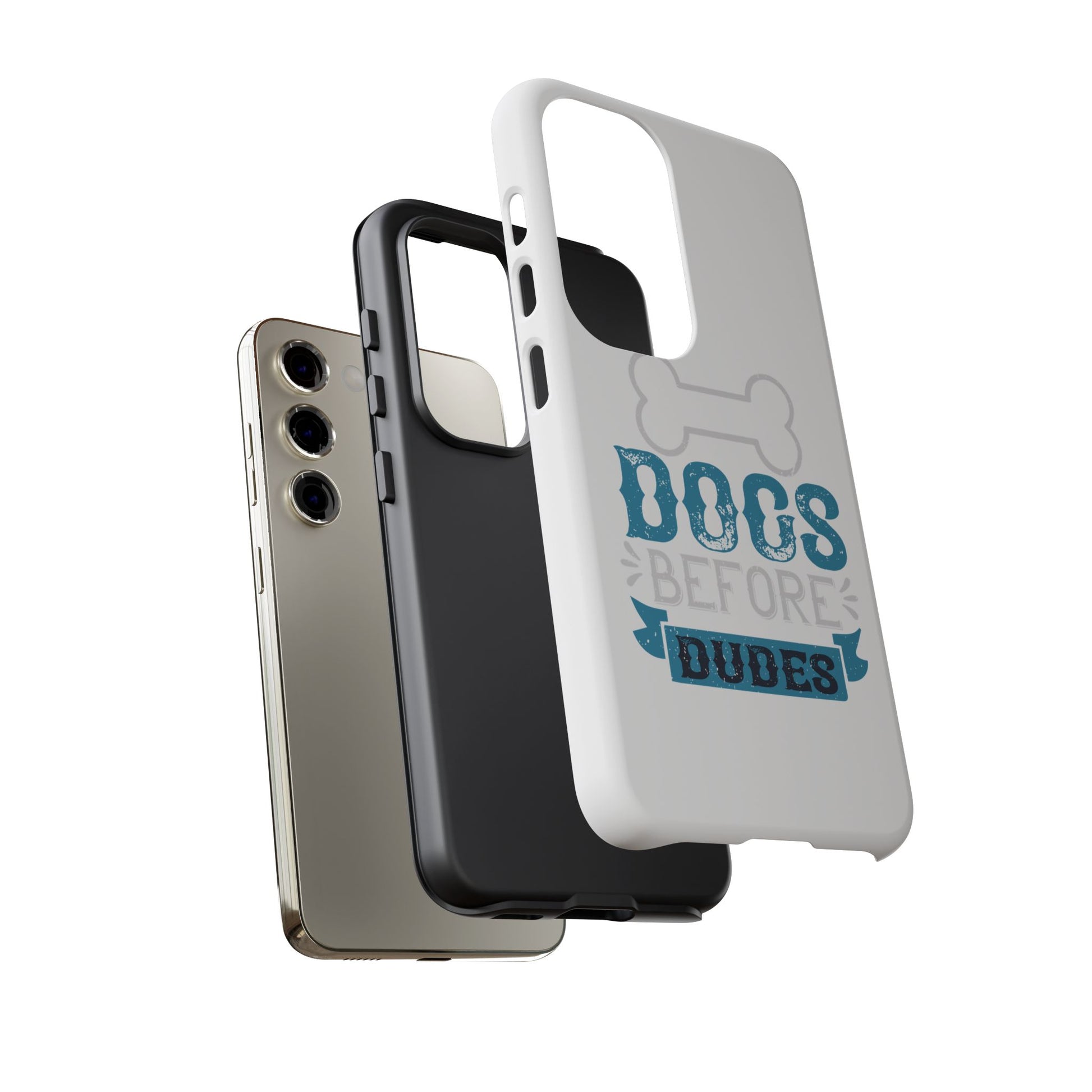 Dog Lover Phone Case, Dogs Before Dudes, Puppy Gift, Pet Parent Accessory, Cute Dog iPhone Cover, Durable Tough Case