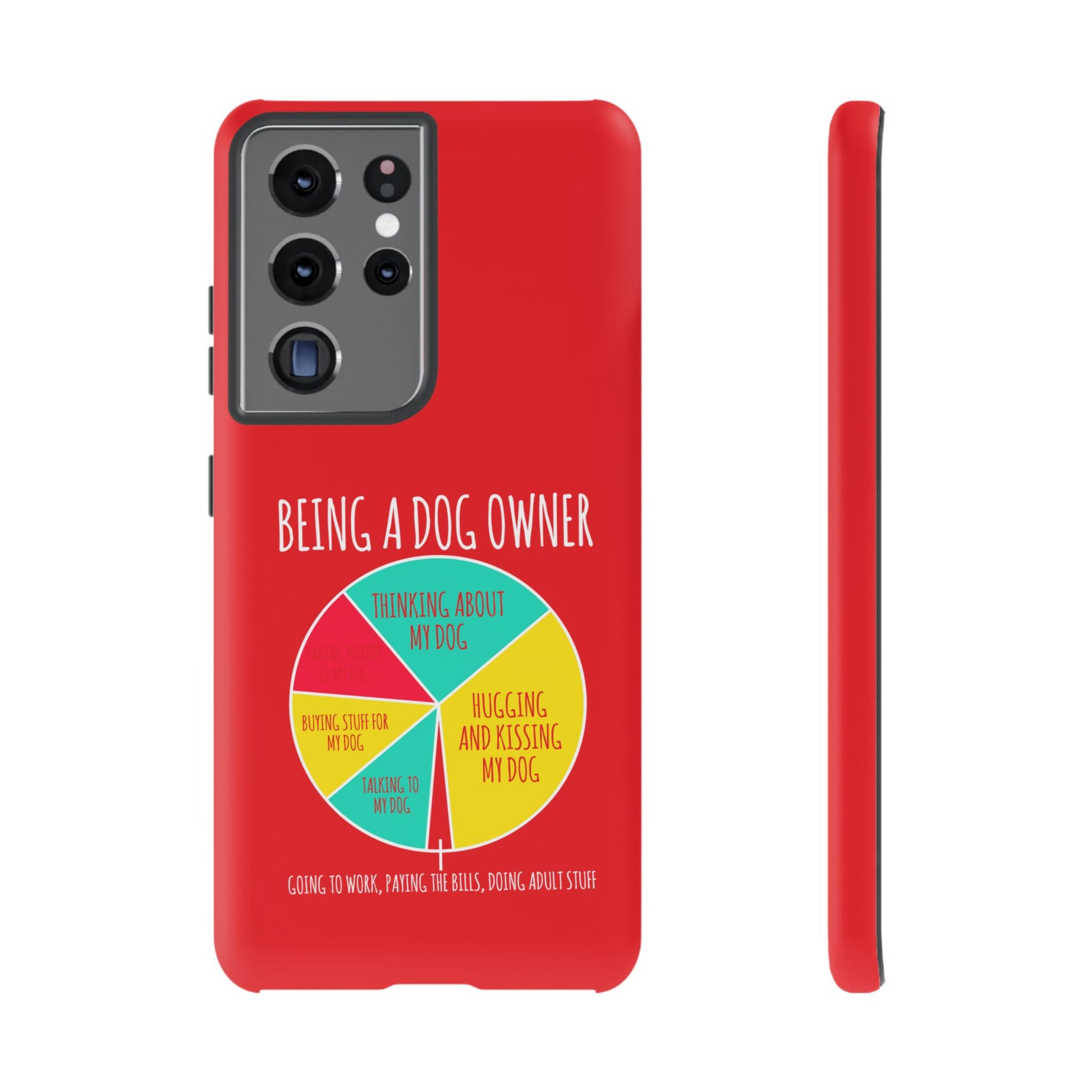 Dog Owner Phone Case - Being a Dog Owner Gift, Cute Dog Lover Accessory, Pet Owner Presents, Fun Dog Owner Humor
